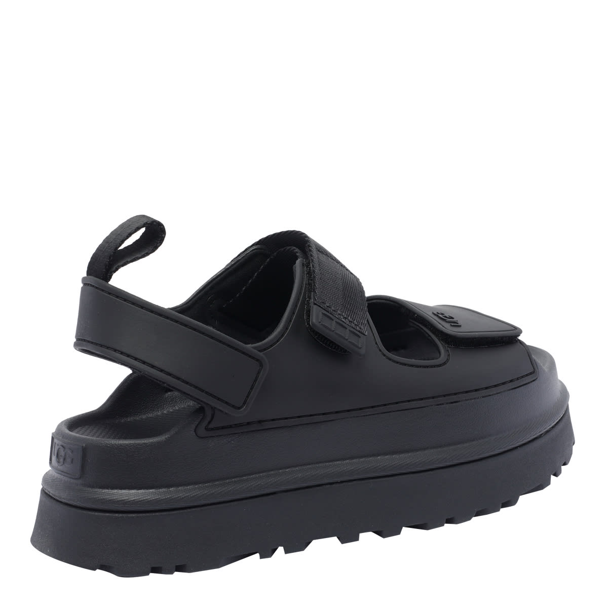 Ugg Goldenglow Black Sandal In Black