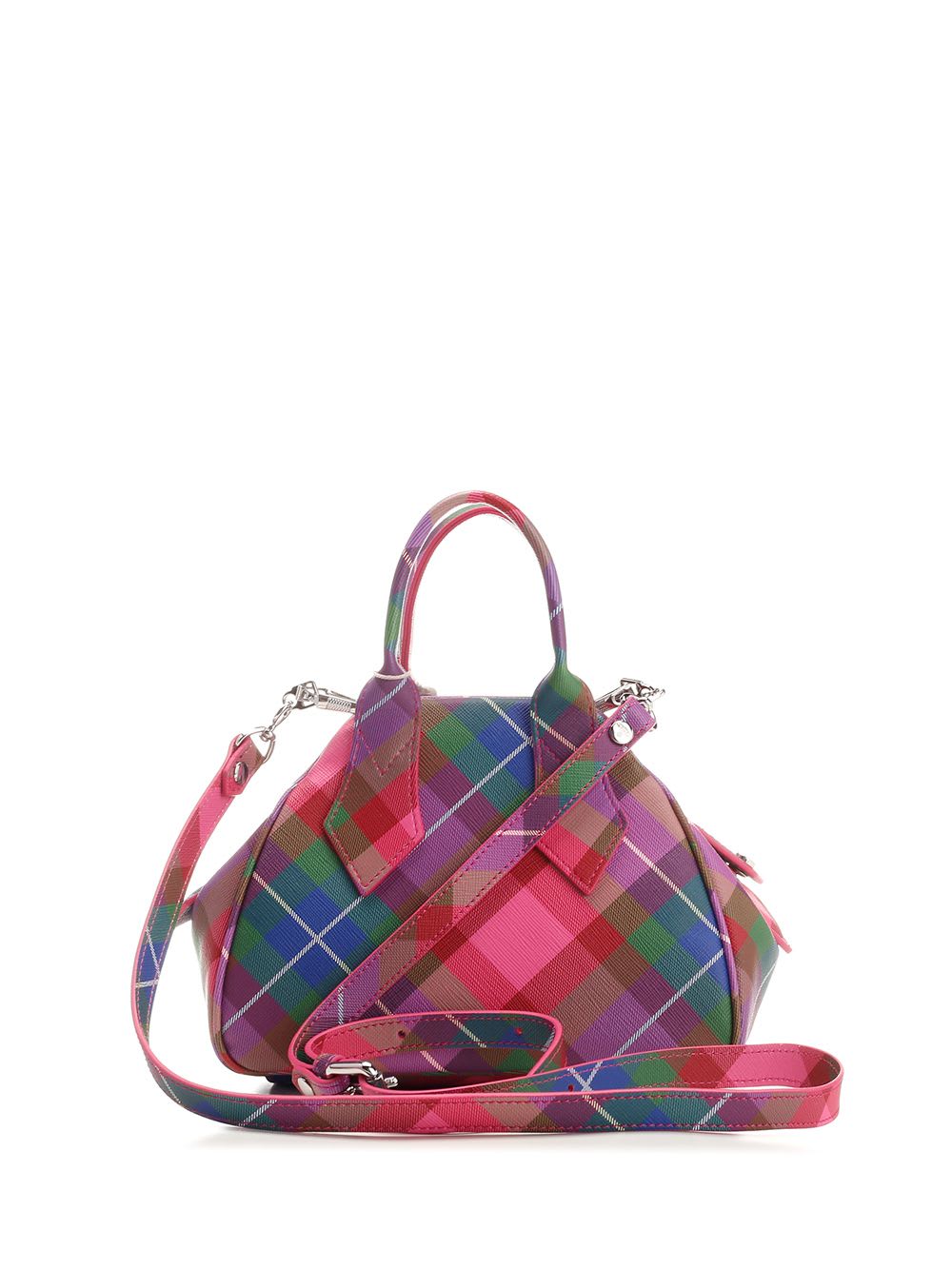 Shop Vivienne Westwood Yasmine Small Handbag In Multicolor