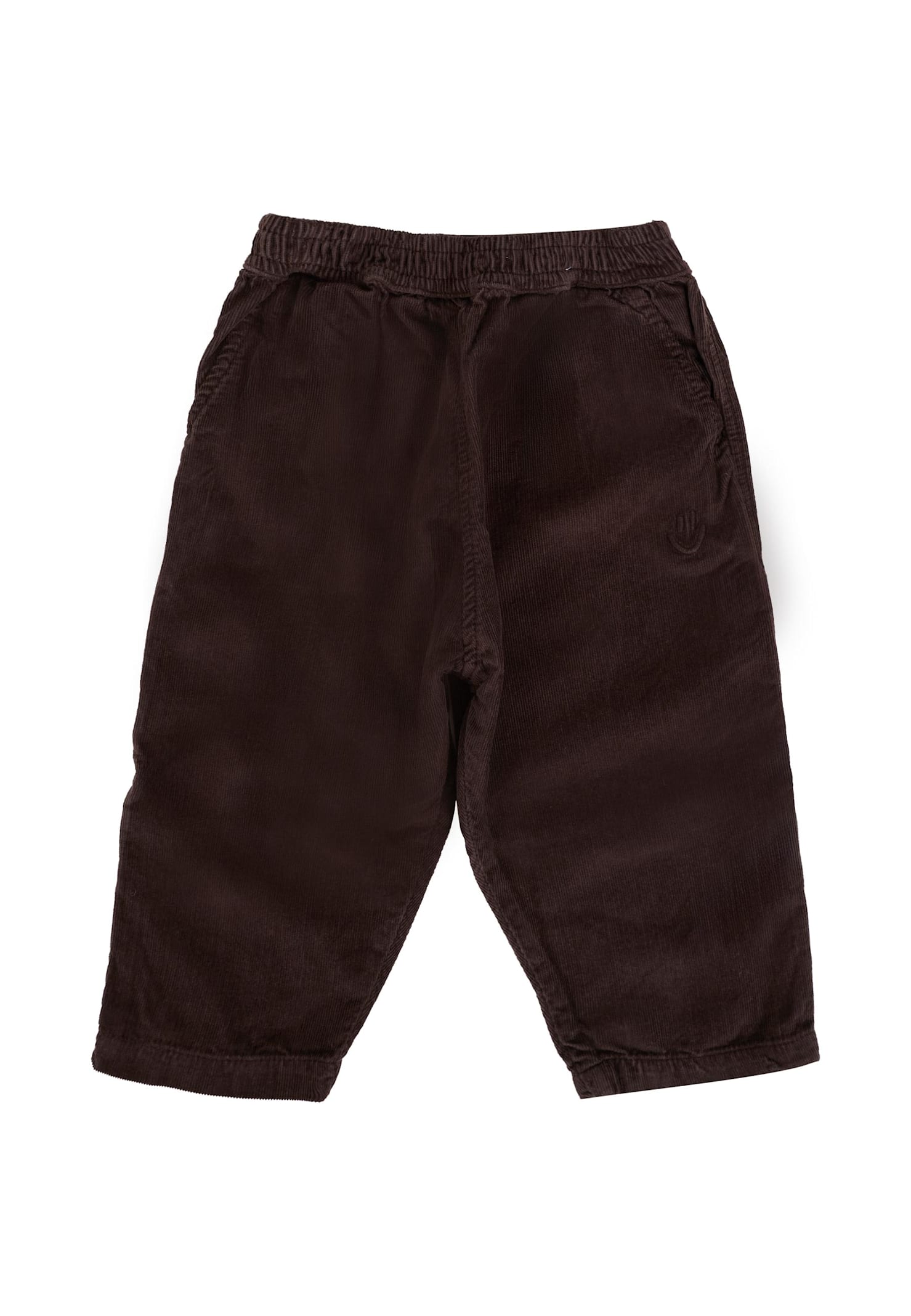 Molo Brown Trousers For Babykids With Smile In Brown