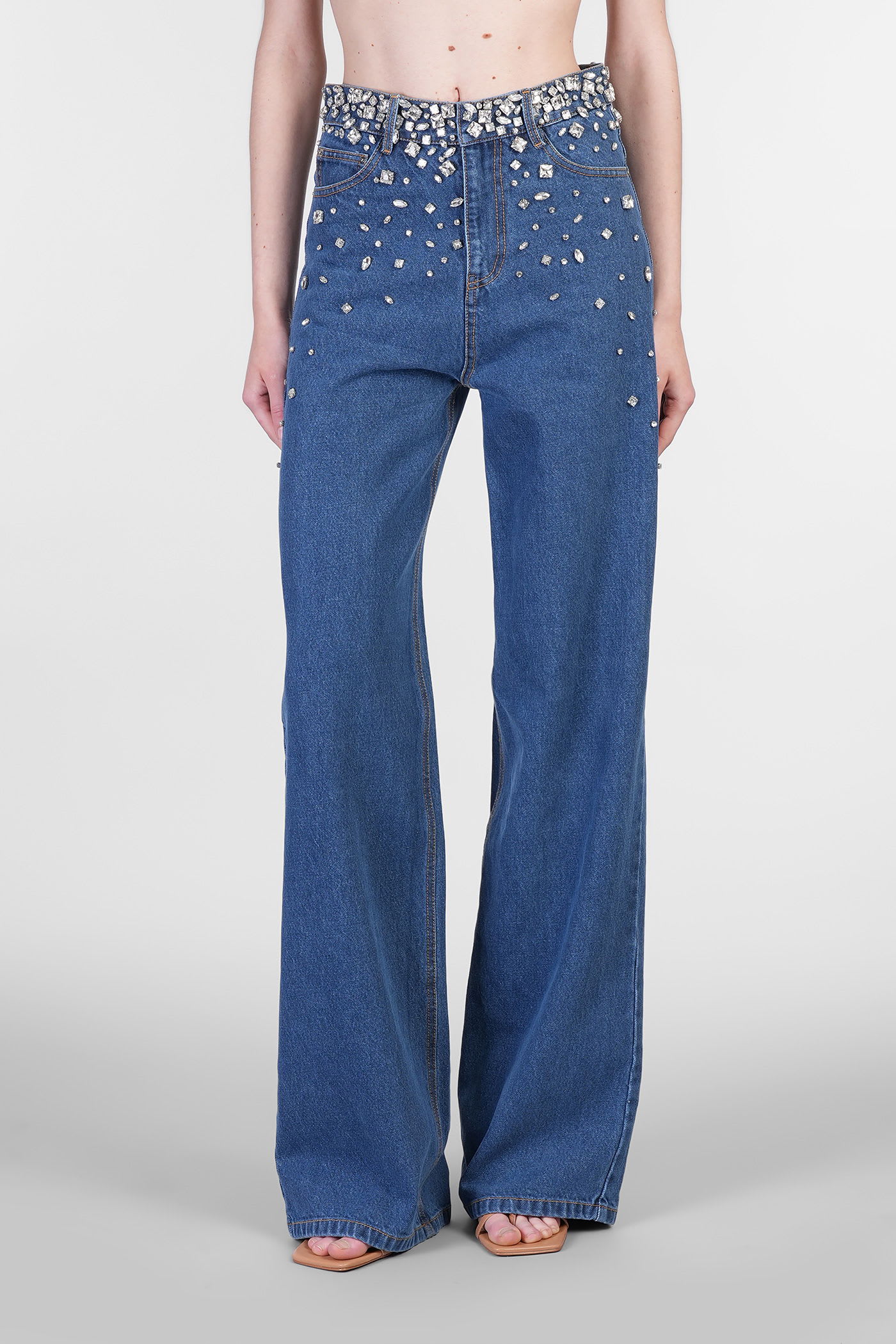 Jenna Jeans In Blue Cotton
