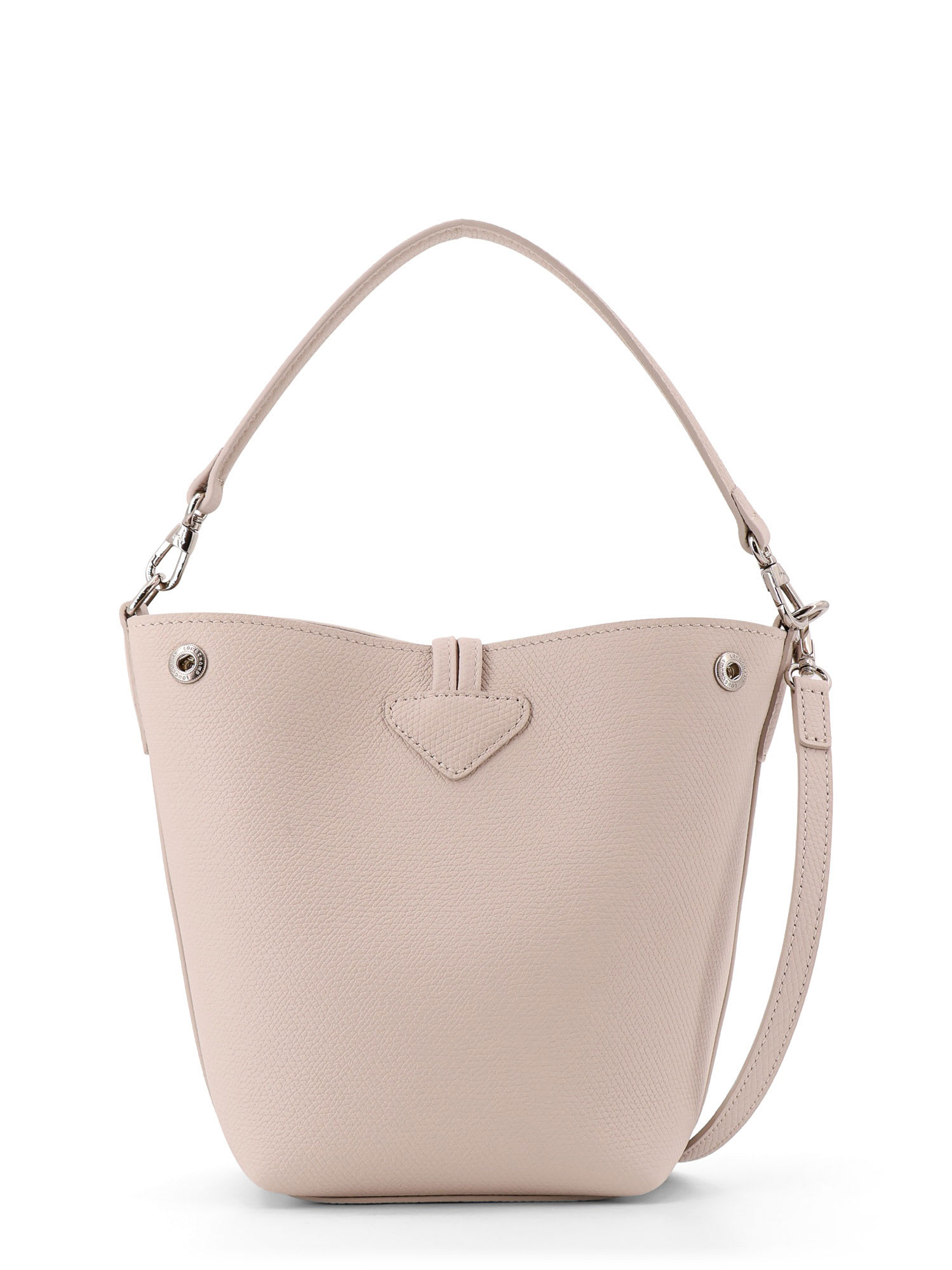 Shop Longchamp Le Roseau Bucket Bag In Beige