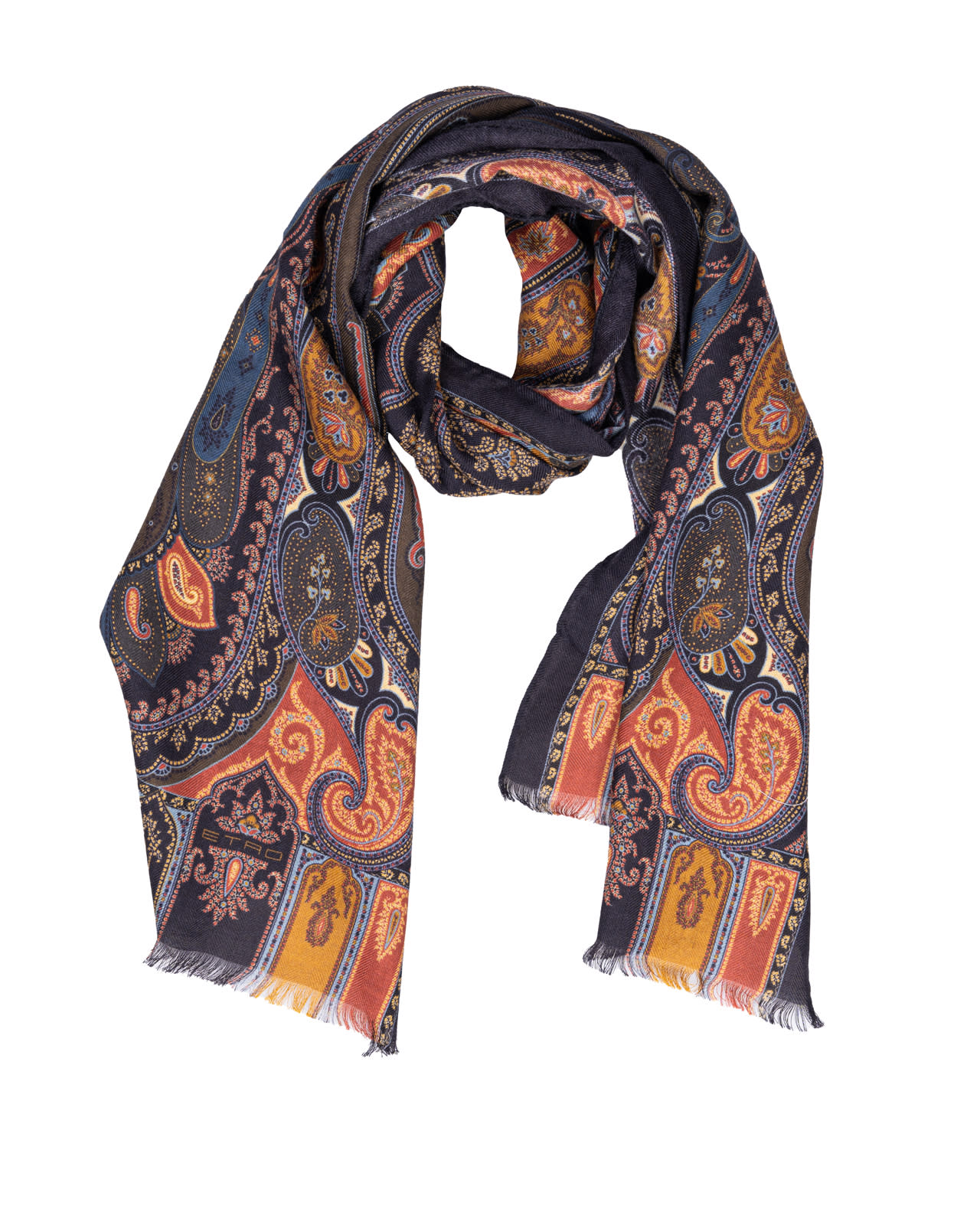 Shop Etro Scarfs In Stampa