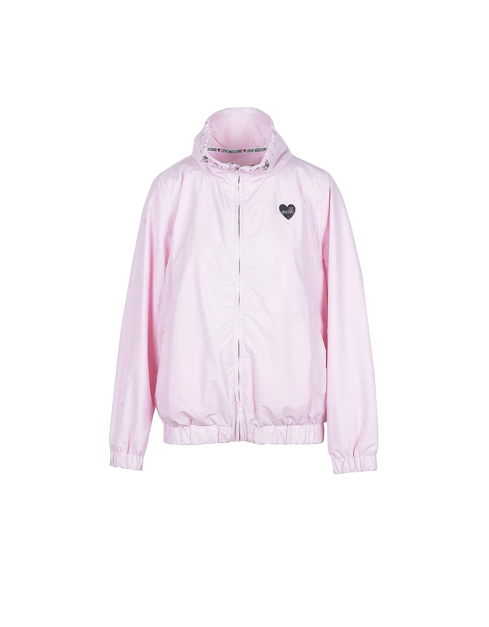 Love Moschino Womens Pink Cotton Blend Jacket