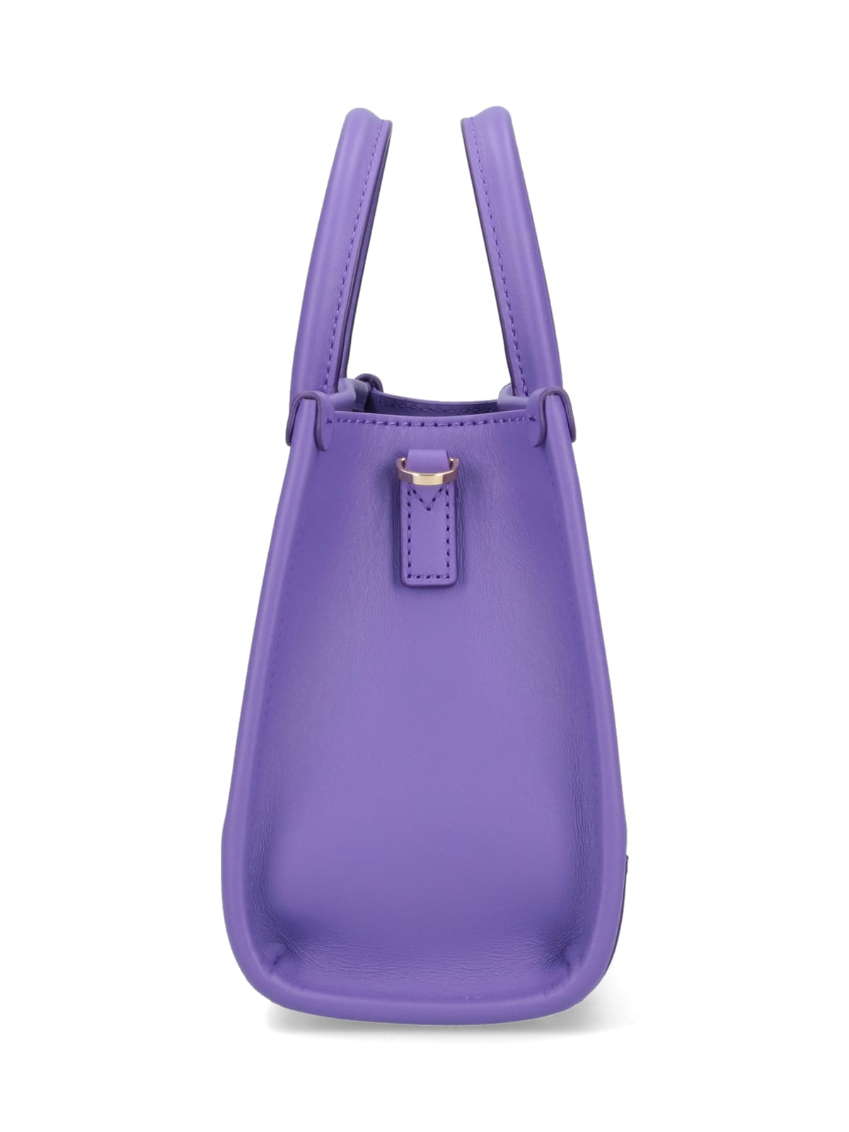 Shop Mcm Mini Tote Bag München In Purple