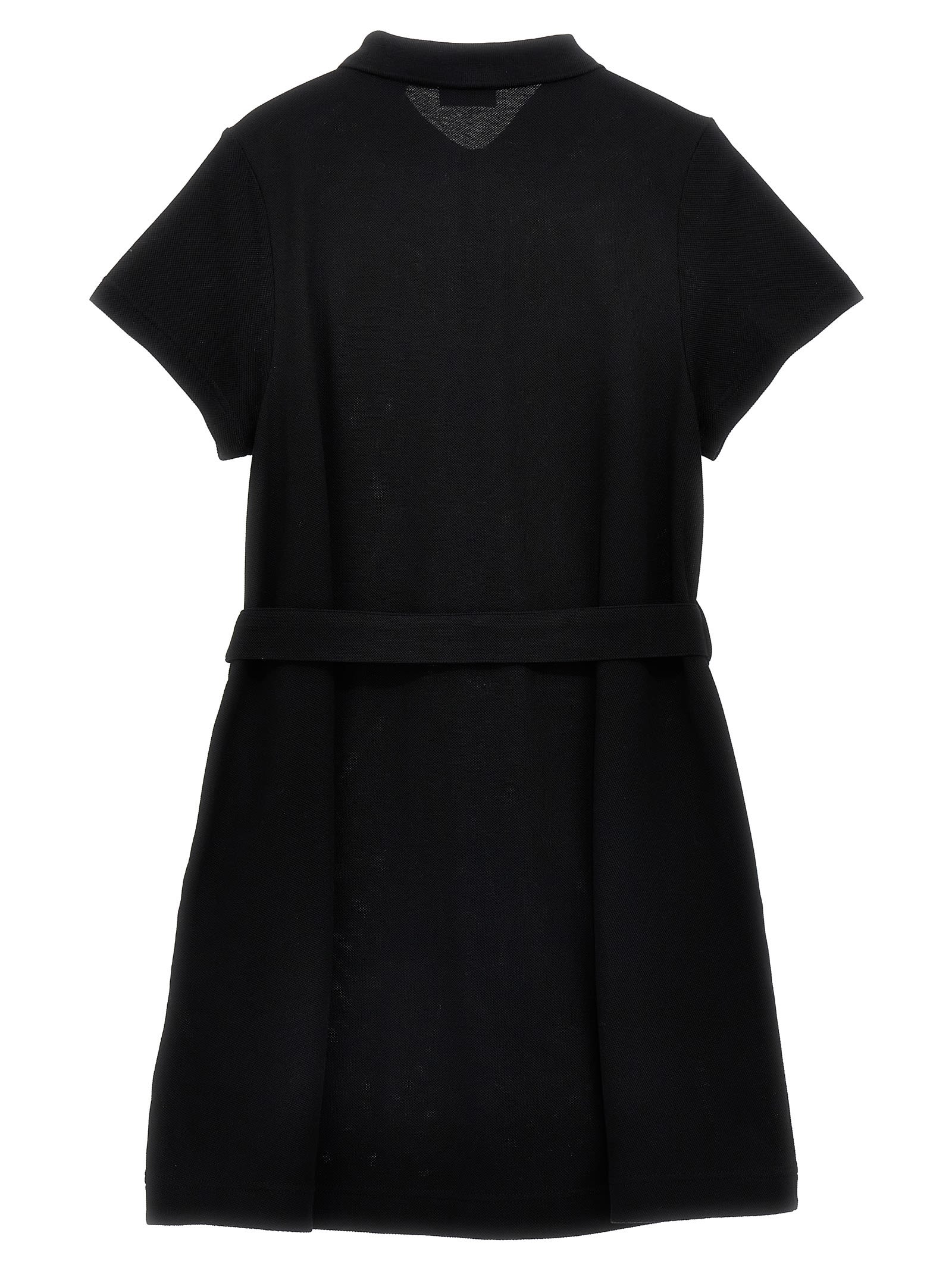 Burberry Ekd-embroidered Dress In Black