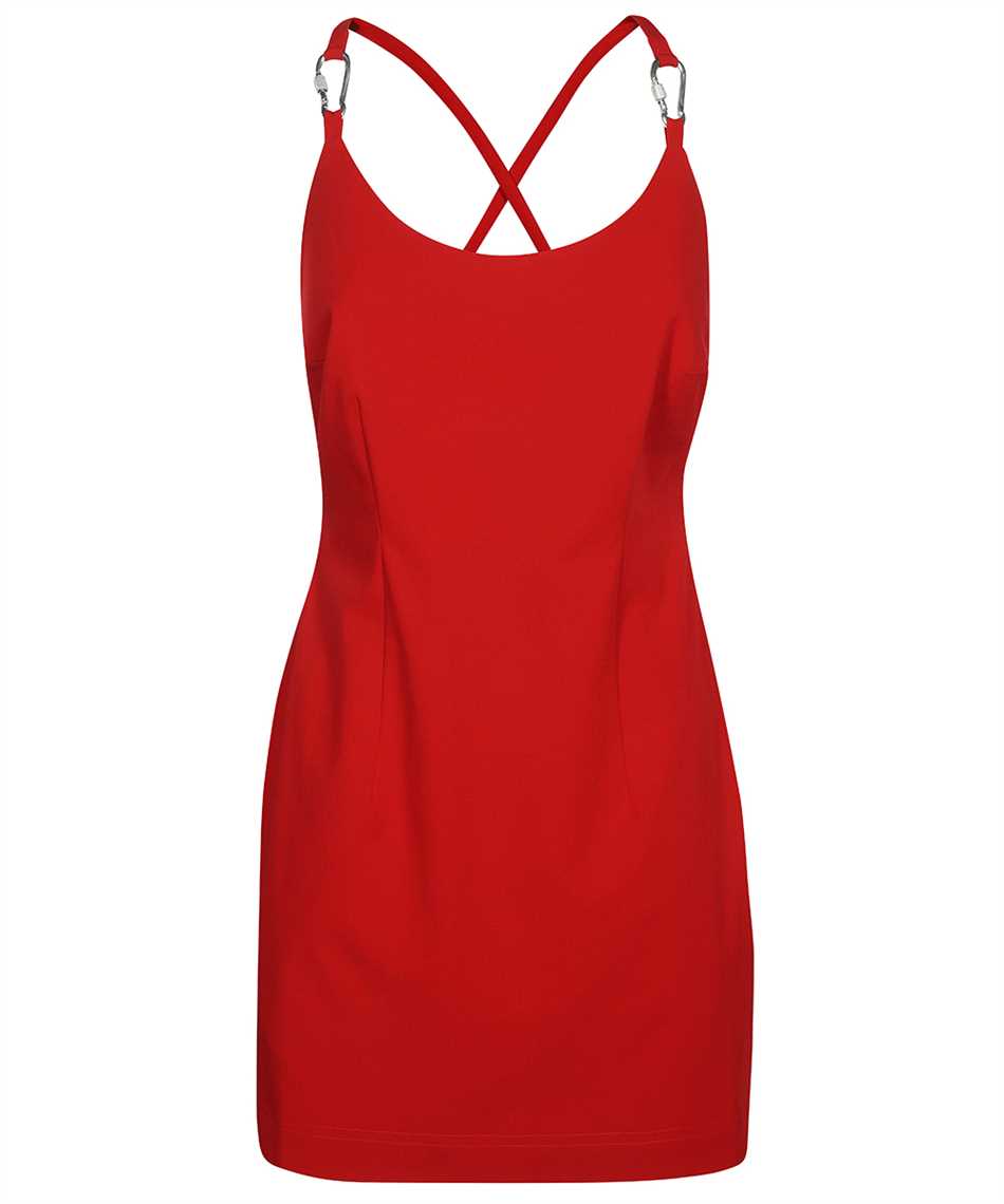 Heron Preston Thin-strap Mini Dress In Red