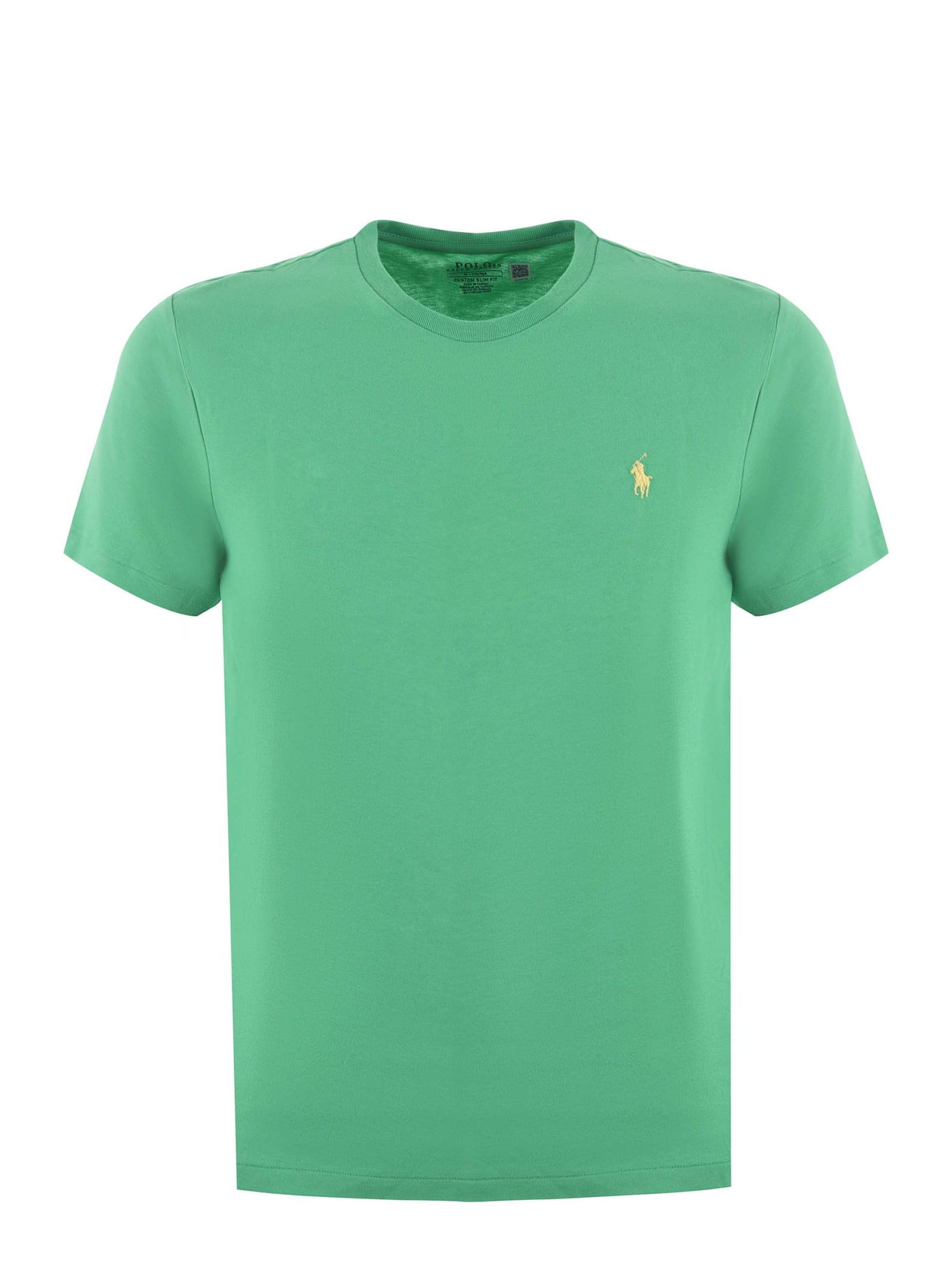 Shop Polo Ralph Lauren T-shirt In Cotton In Verde