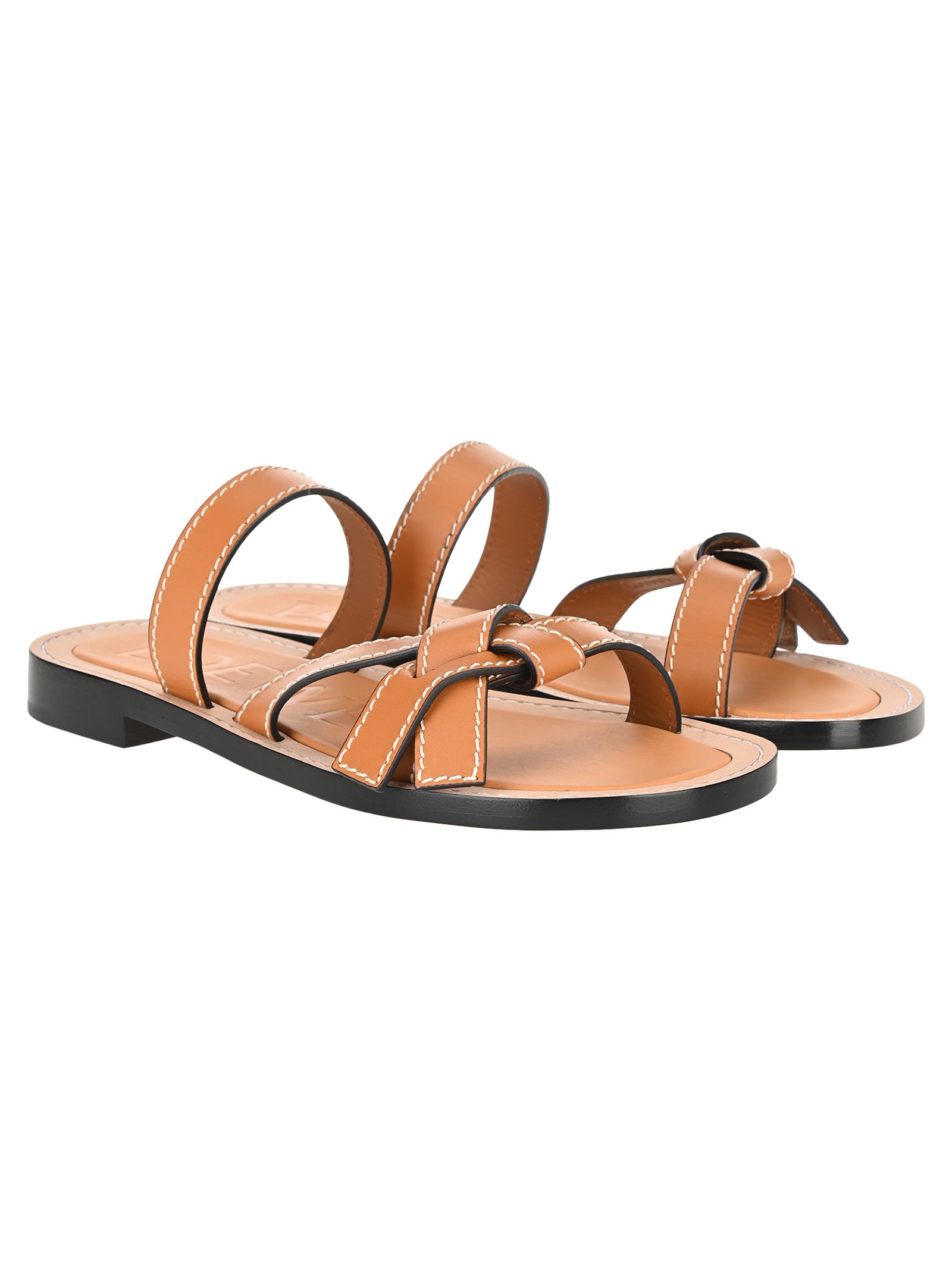 loewe flat sandals