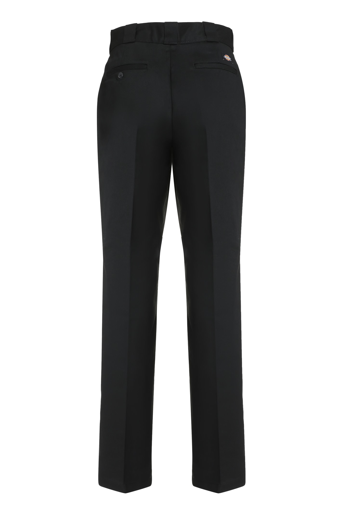 Shop Dickies 874 Cotton Blend Trousers In Black