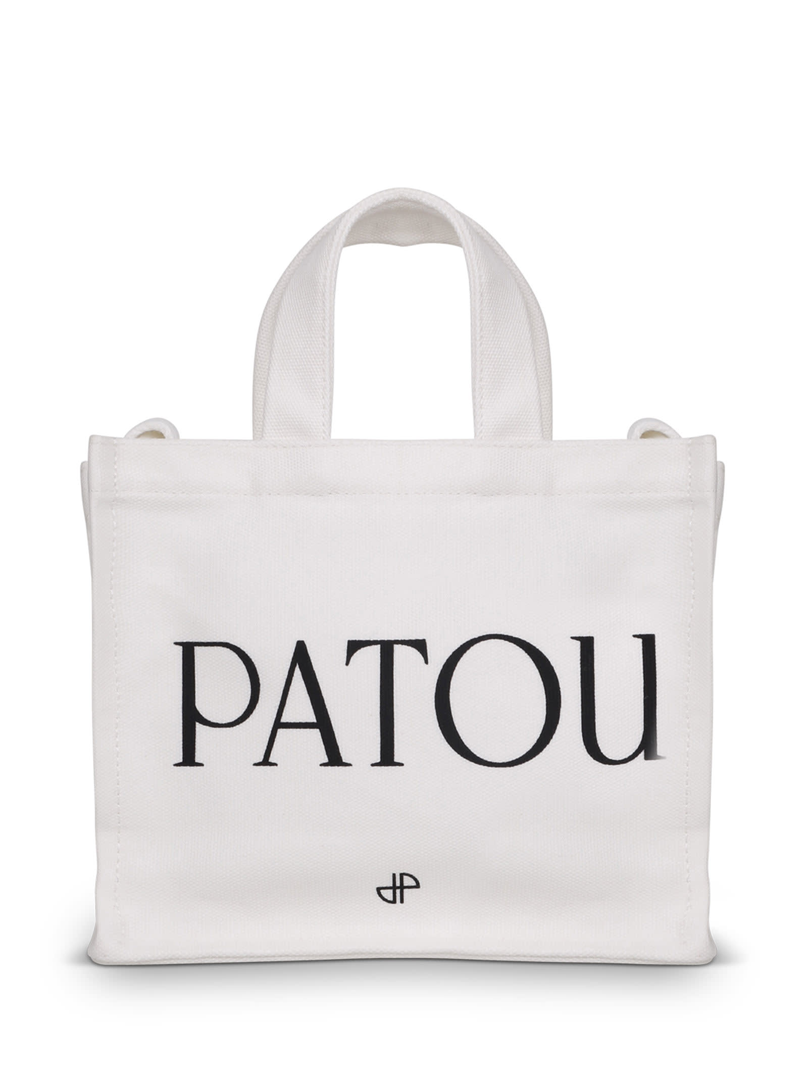 Shop Patou Small Logo-print Tote Bag
