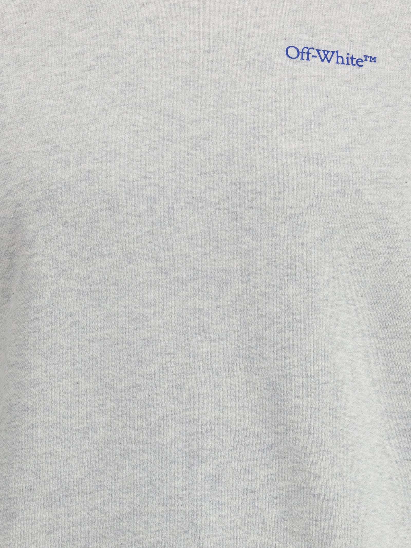 Off-white Scribble Diag Skate Crewneck In Neutral