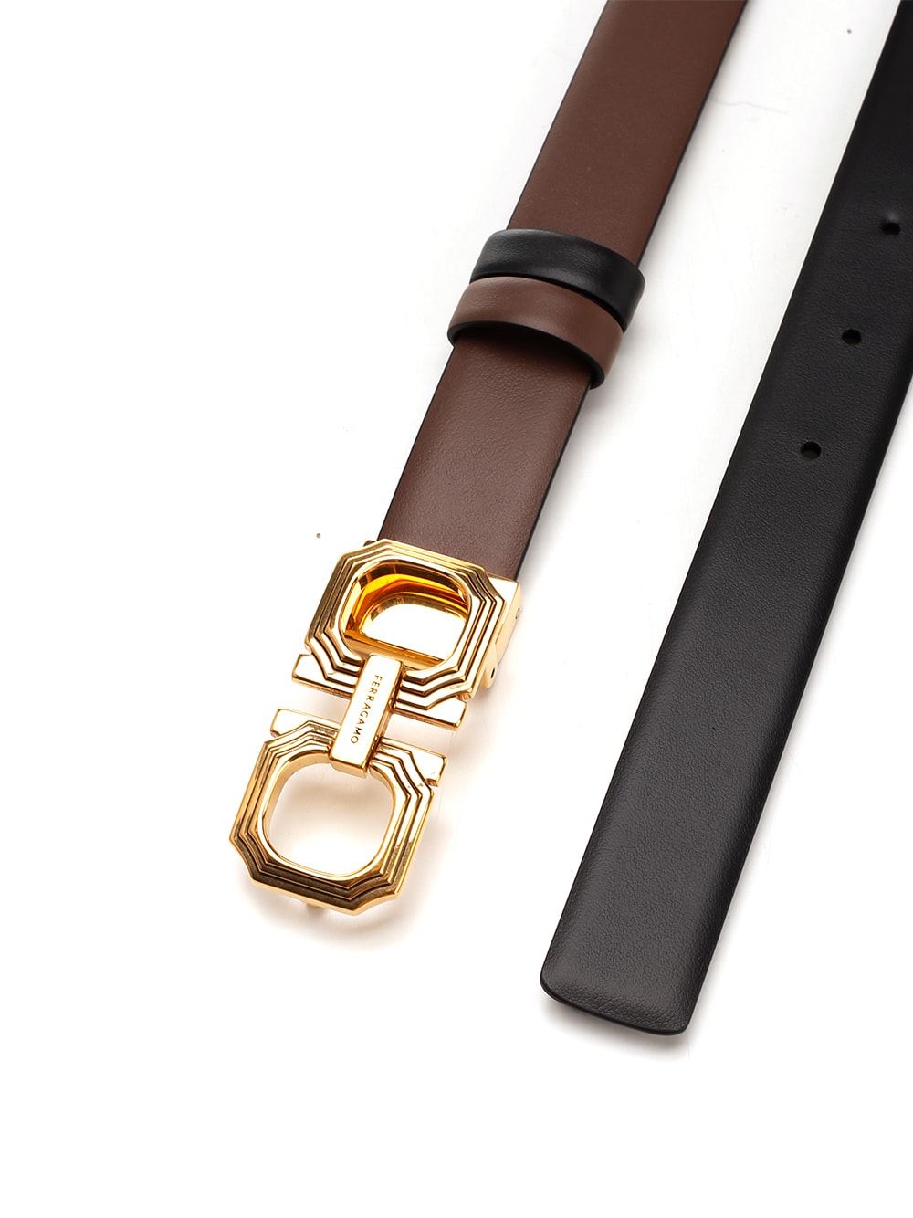 Ferragamo Gancini Buckle Belt