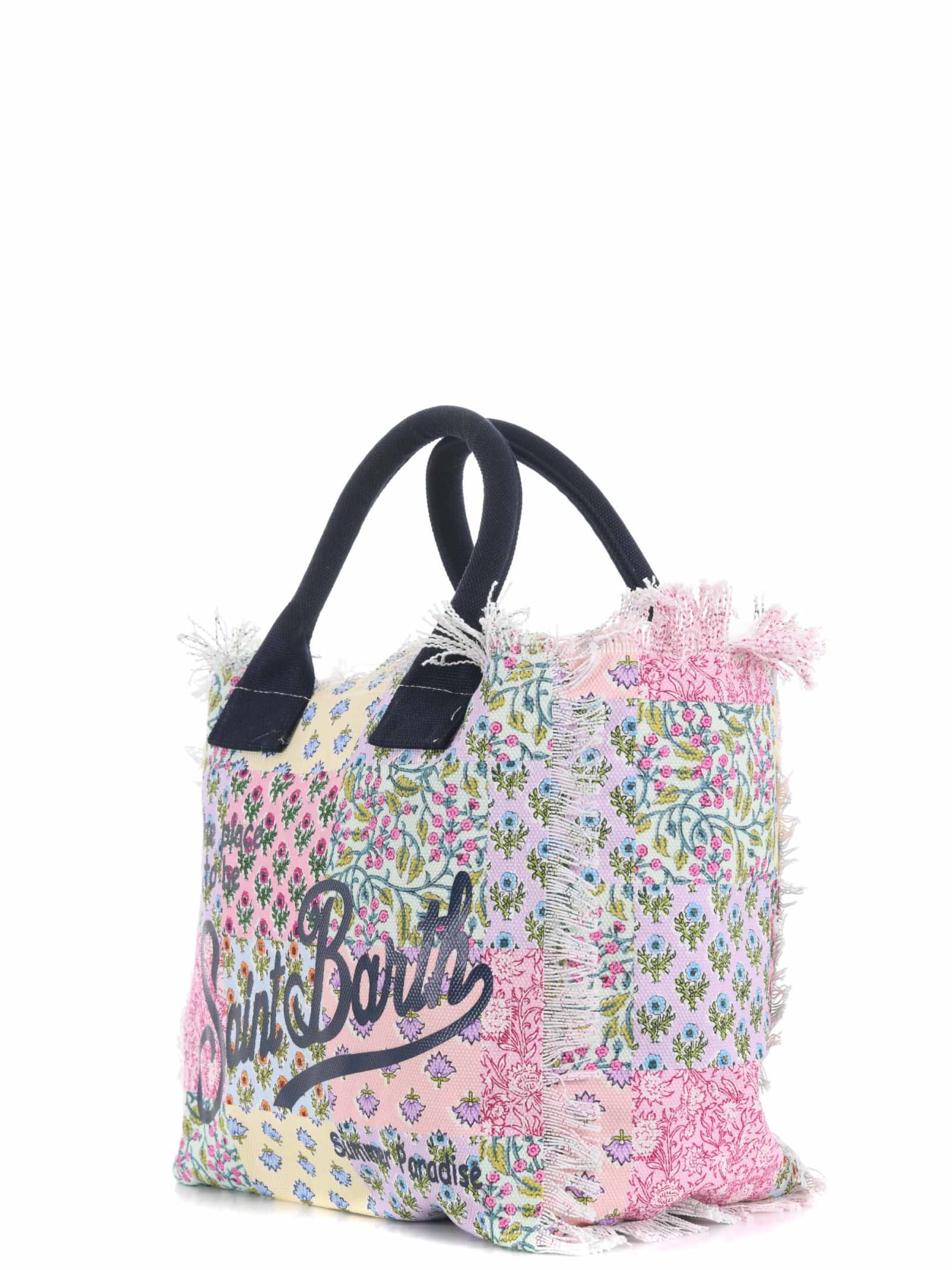 Shop Mc2 Saint Barth Shopping Bag In Multicolor