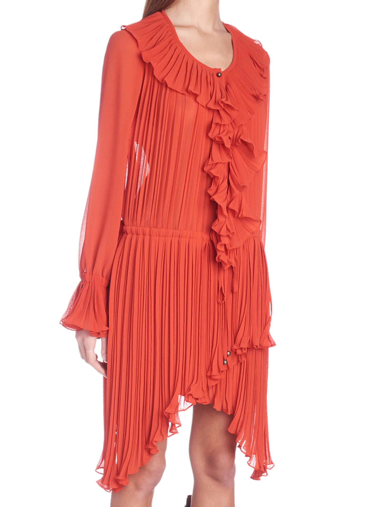 philosophy di lorenzo serafini high low gown