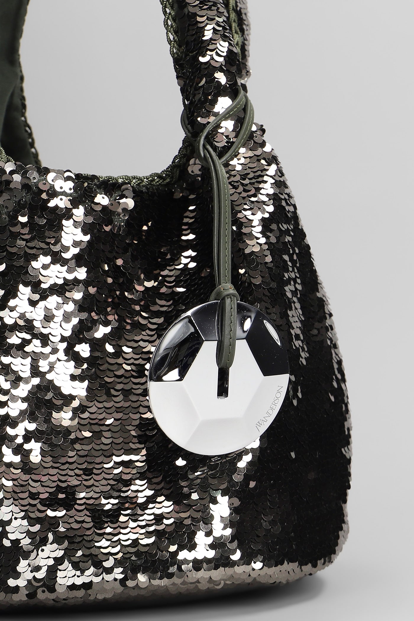 Jw Anderson Sequin Top Handle Shoulder Bag