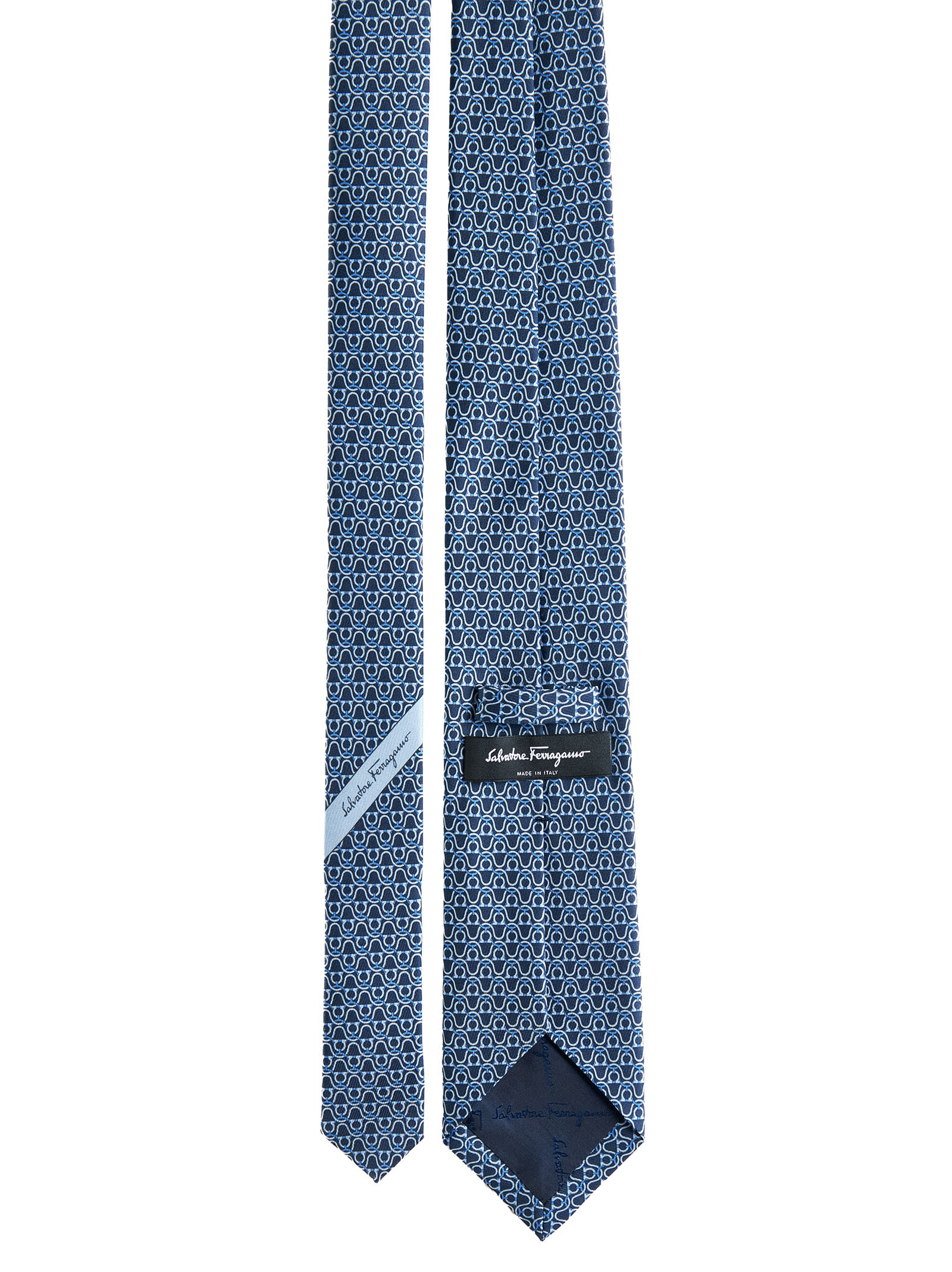 Shop Ferragamo Tie In F.marine