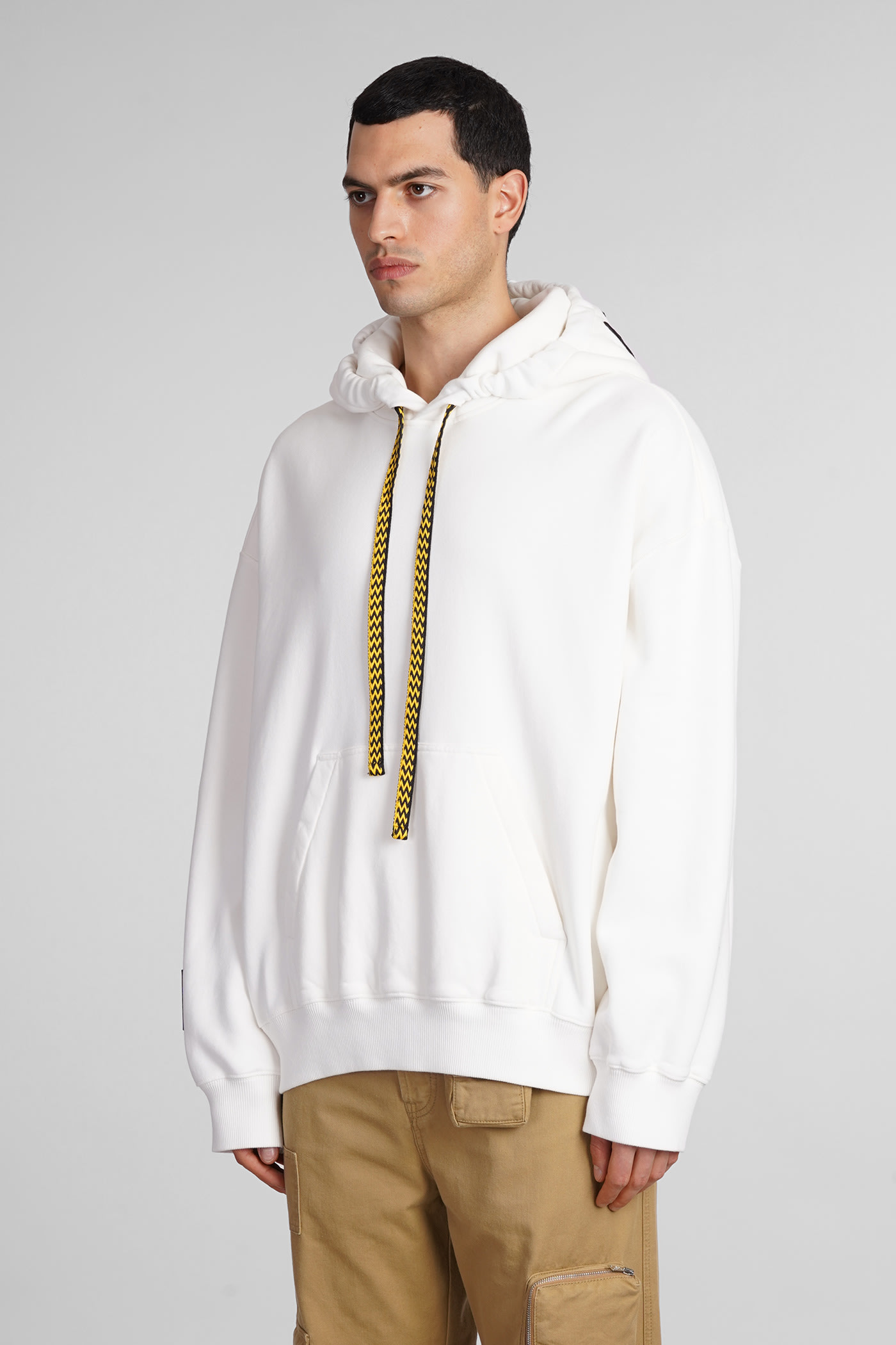 Shop Lanvin Sweatshirt In White Cotton