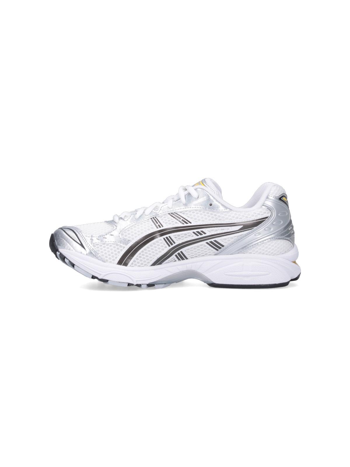 Shop Asics Gel-kayano 14 Sneakers In White/tai Chi Yellow