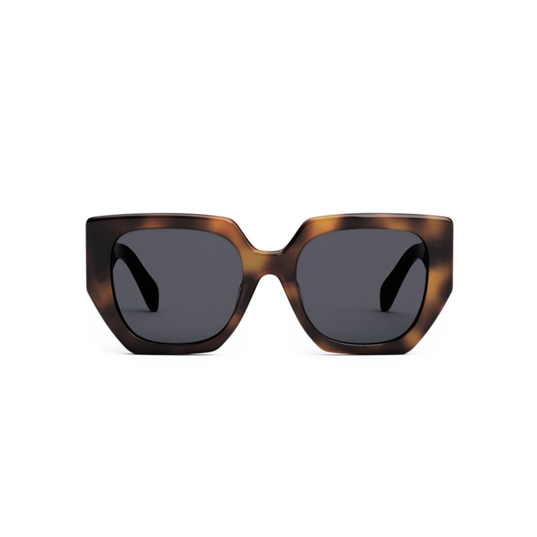 Celine Cat-eye Square Sunglasses From  In 53a - Black