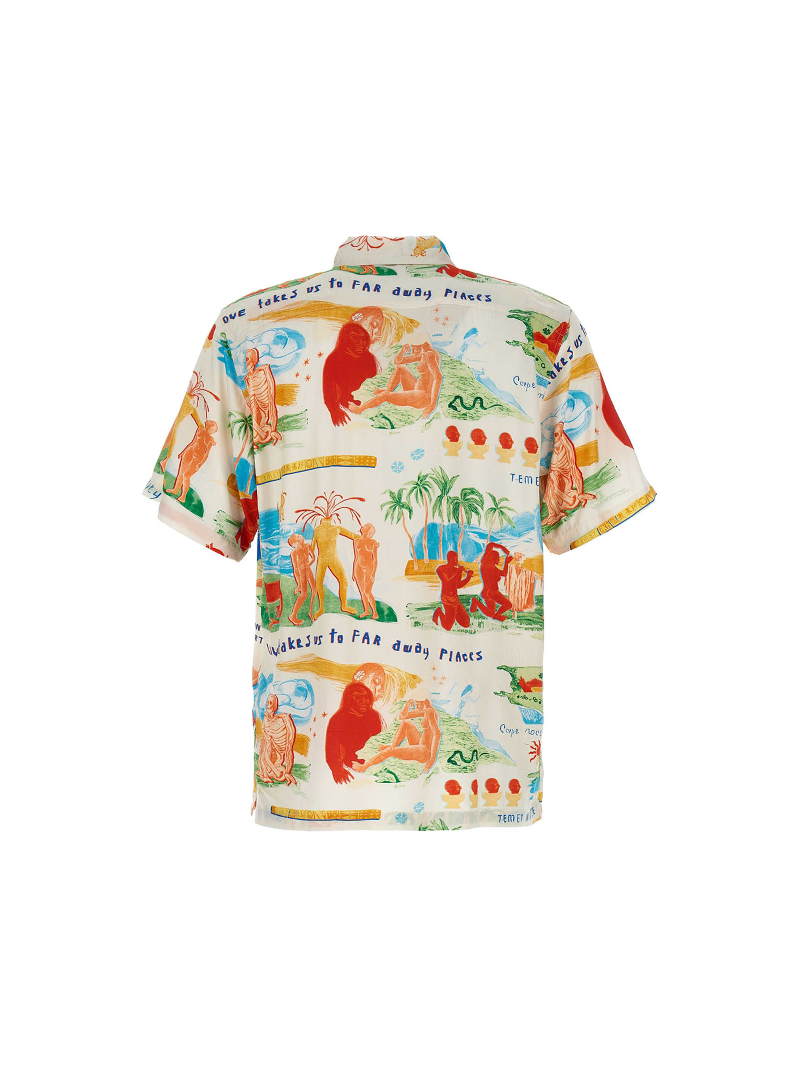 Shop Endless Joy Far Away Shirt In Multicolor
