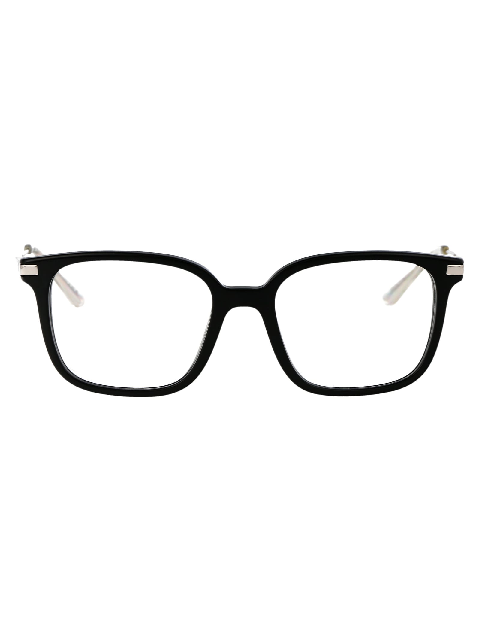Prada 0pr 04zv Glasses In 1ab1o1 Black