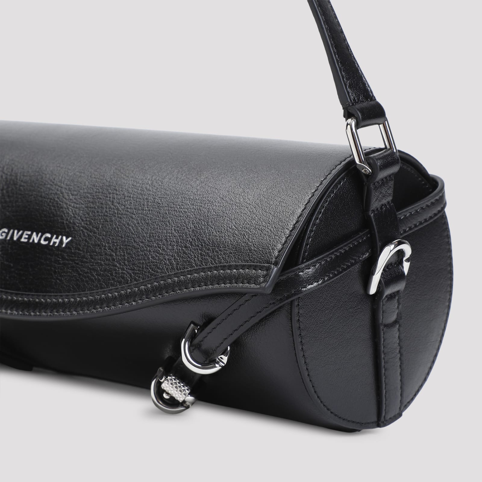 Shop Givenchy Voyou Medium Bag In Black