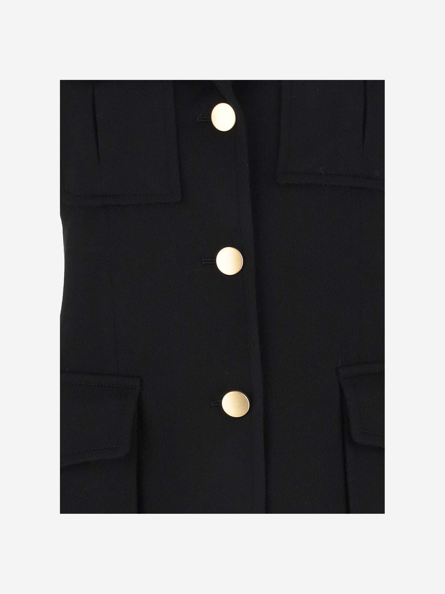 Shop Tagliatore Cashmere Jacket In Black