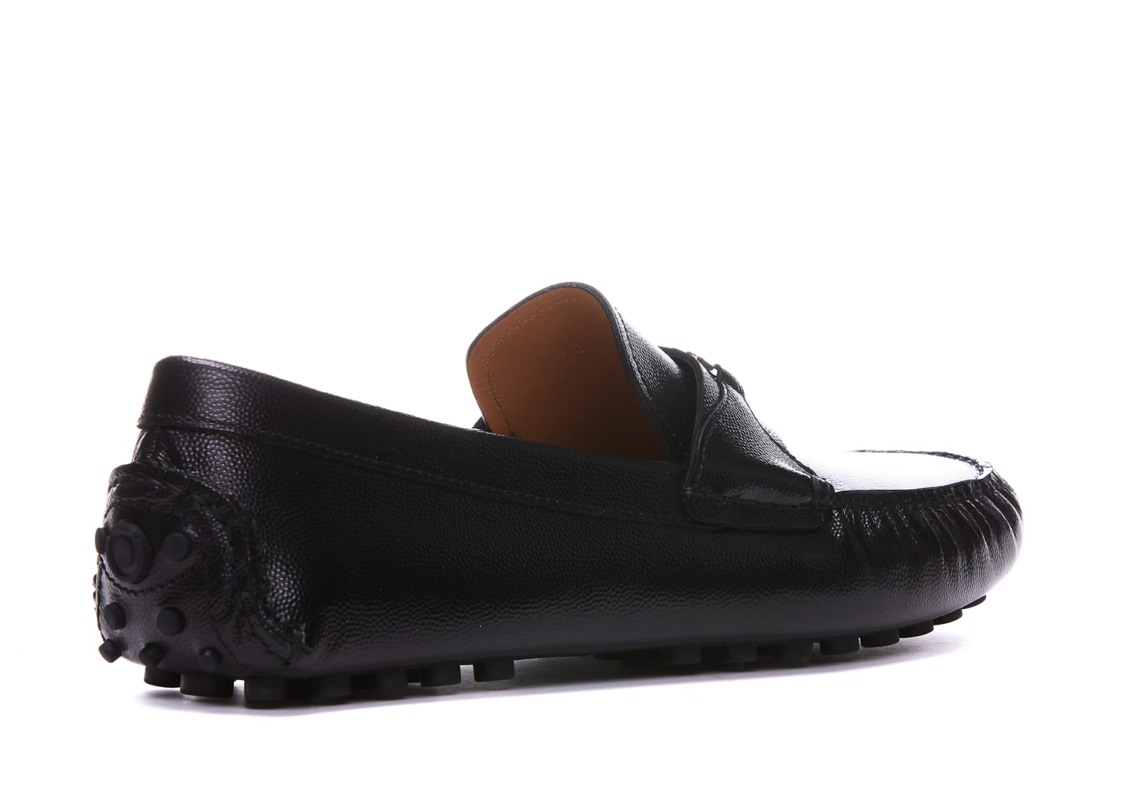 Shop Ferragamo Florin Loafers With Gancini Logo In Black