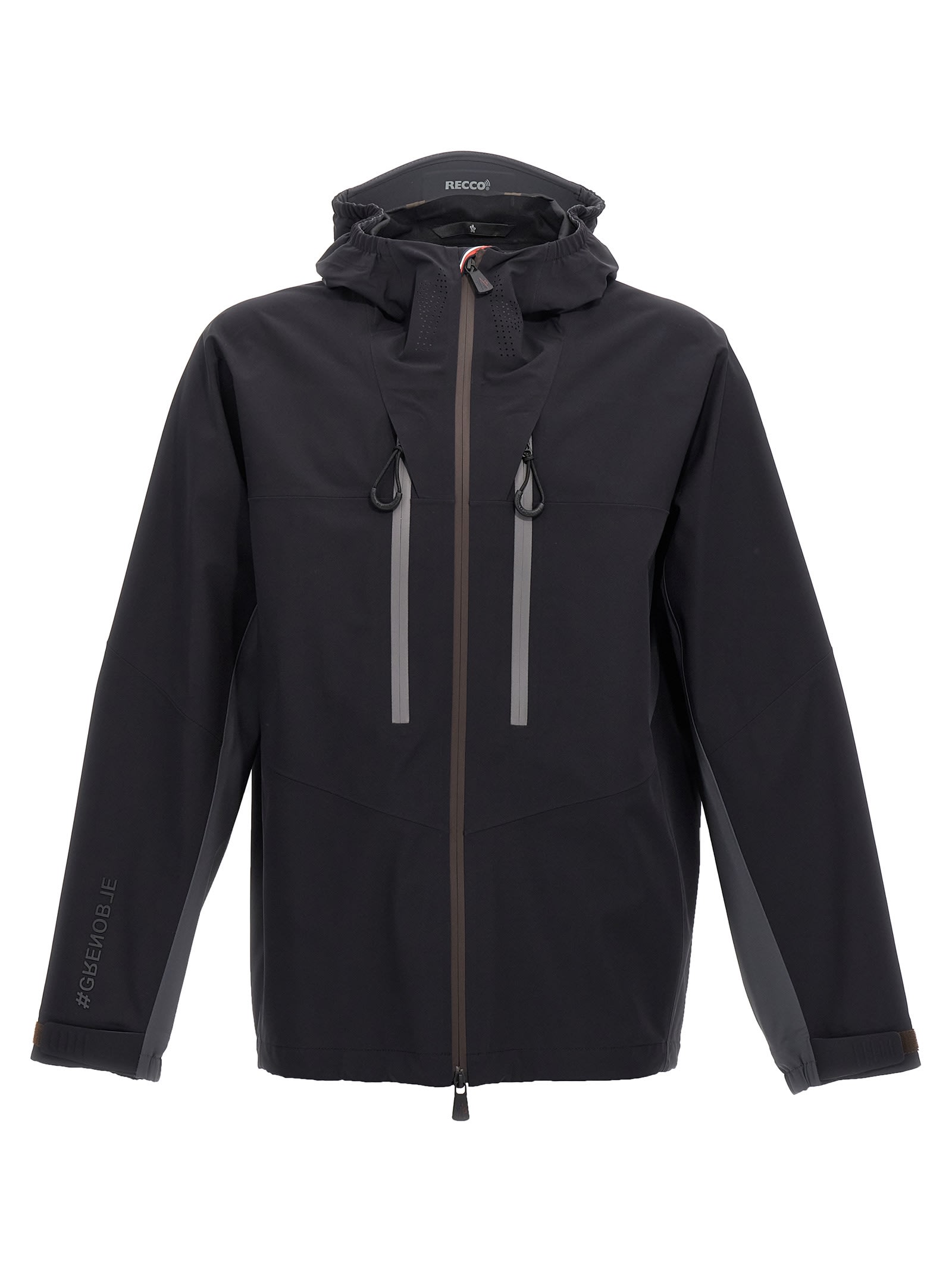 Shop Moncler Orden Hooded Jacket In Black