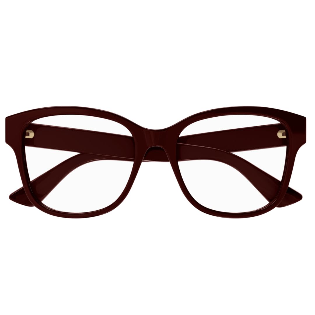 Gucci Gg1340o005 Red Red Transparent In Brown