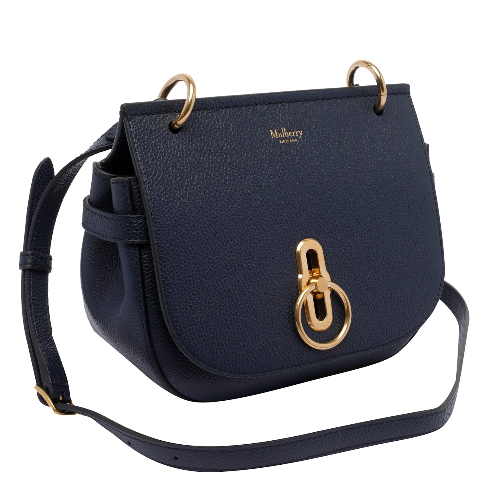 Mulberry Small Leather Amberley Cross-body Bag In Black