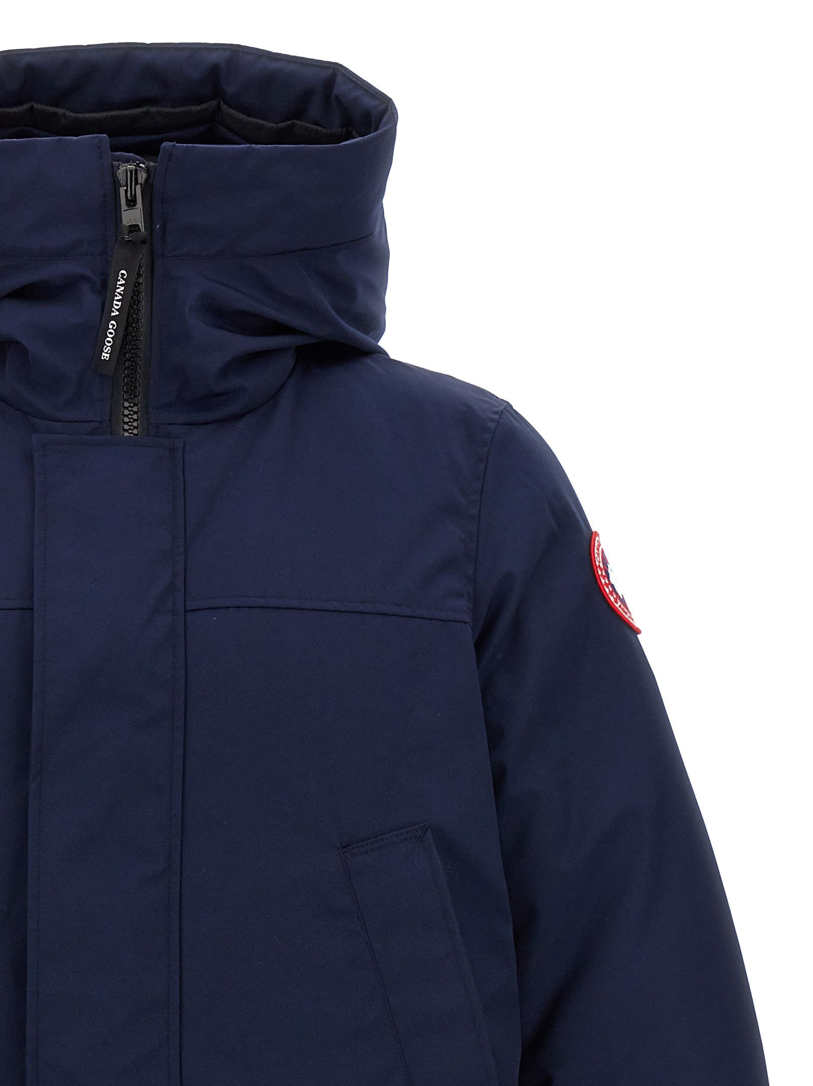 Shop Canada Goose Langford Parka In Blue