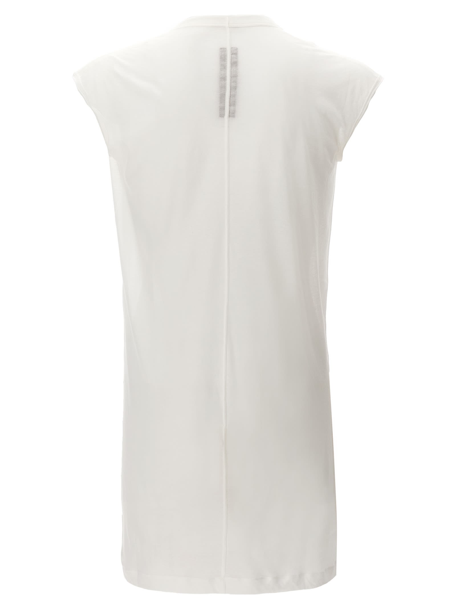 Shop Rick Owens Dylan T Tank Top In White