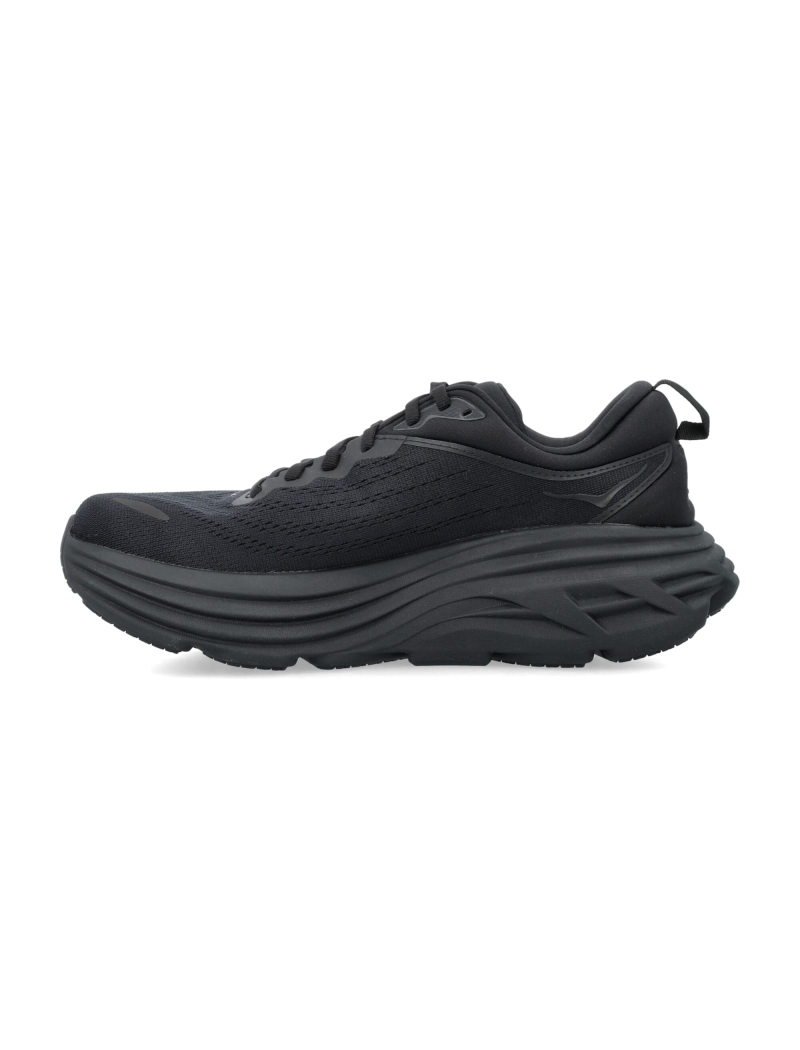 Shop Hoka M Bondi 8 Sneaker In Black