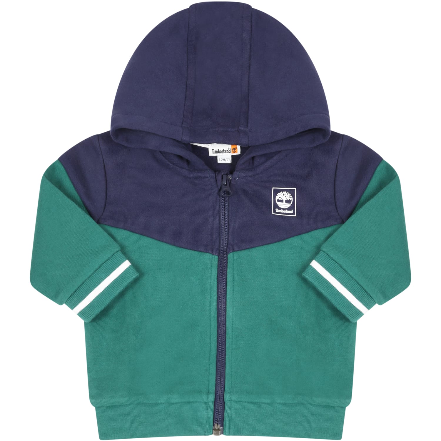 Timberland Multicolor Sweatshirt For Baby Boy With Logo