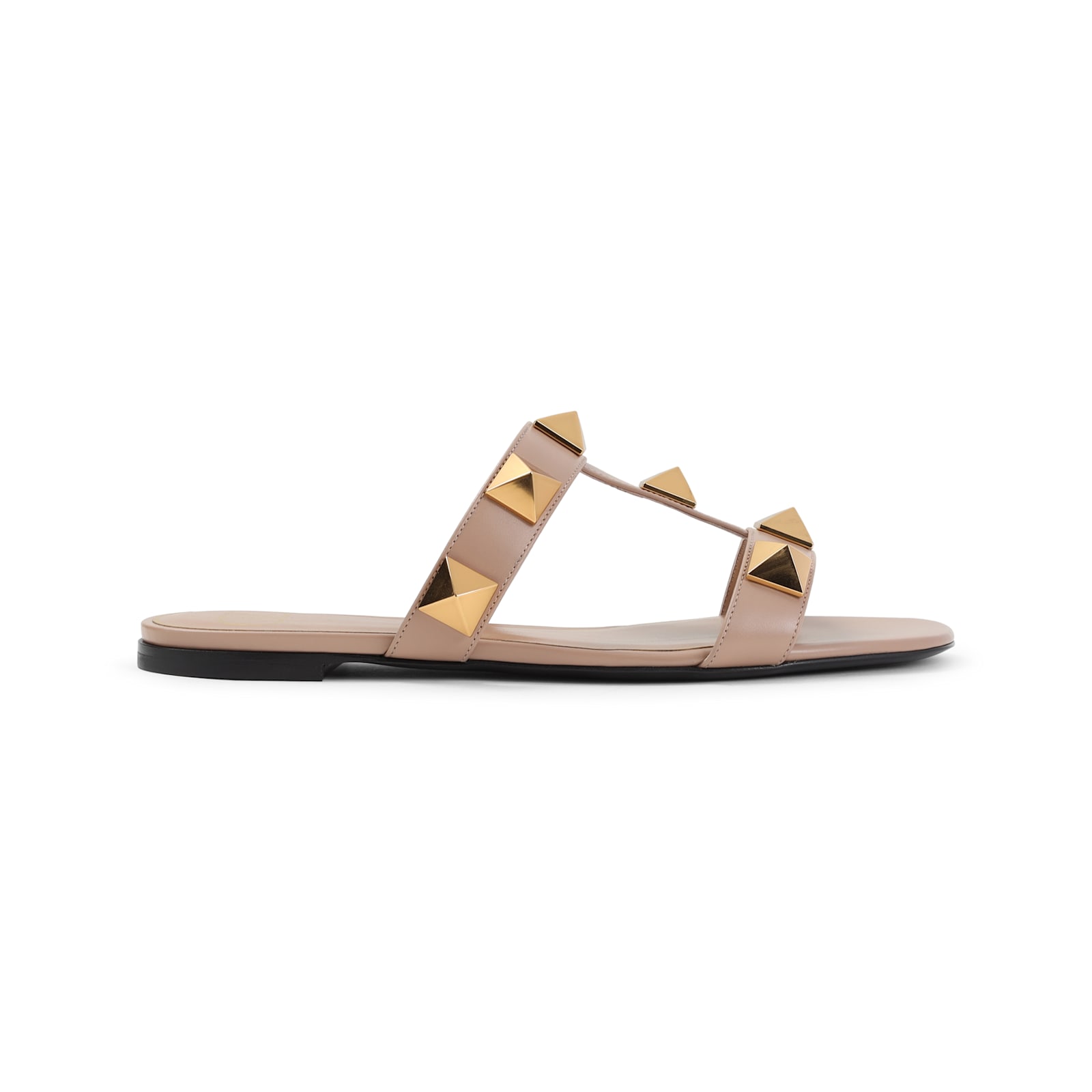 Shop Valentino Slide Sandal In Rose Cannelle