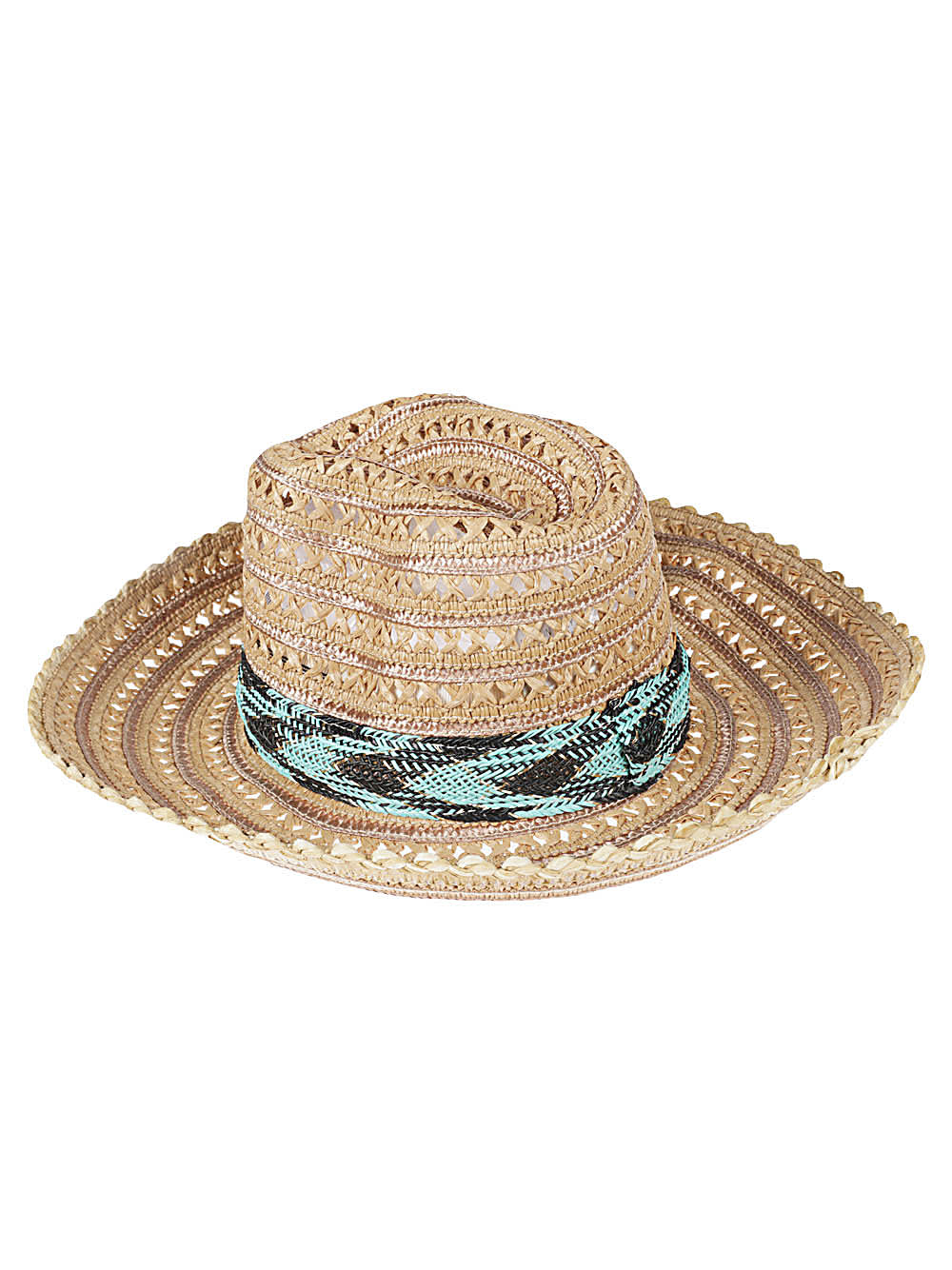 Exquisite J Raffia Sombrero Hat In Neutral