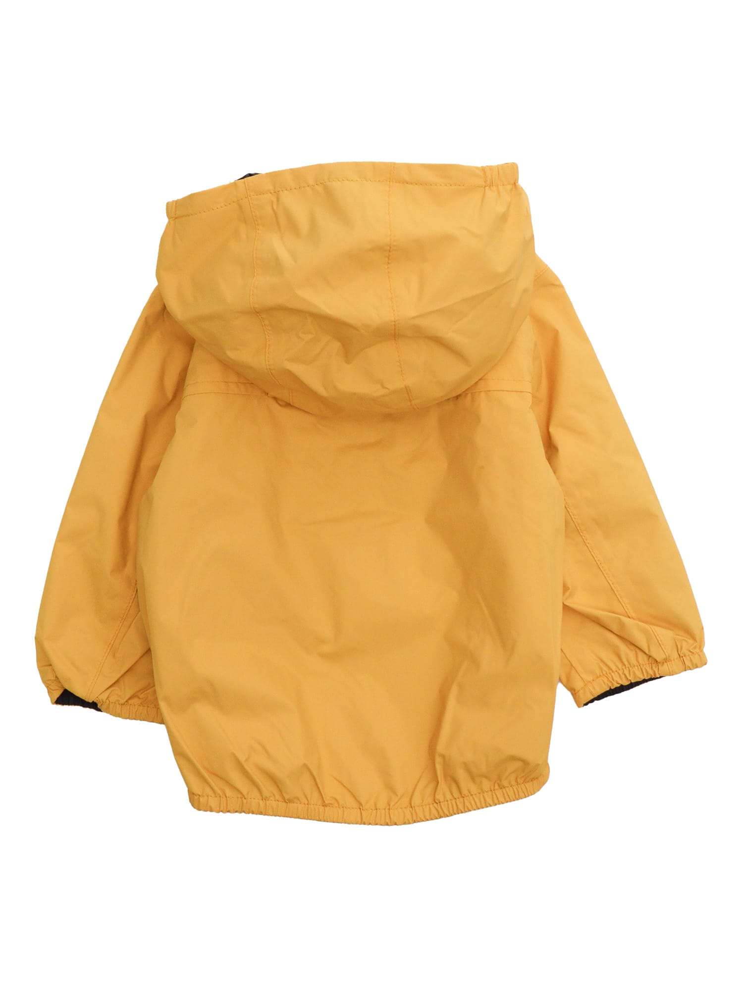 K-way Ecoplus Waterproof Jacket In Yellow