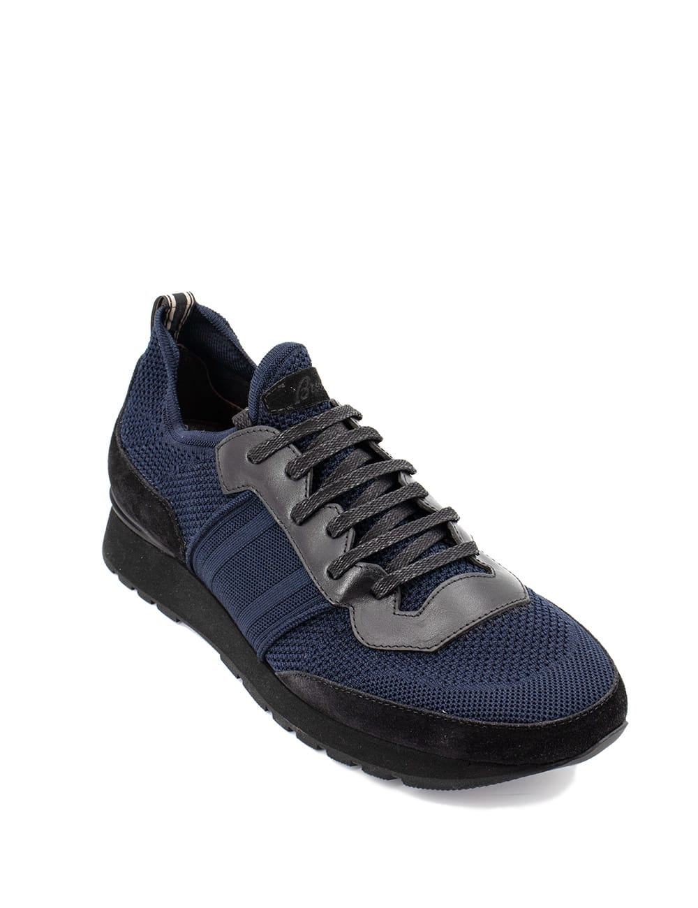 Shop Brioni Sneakers In All Navy