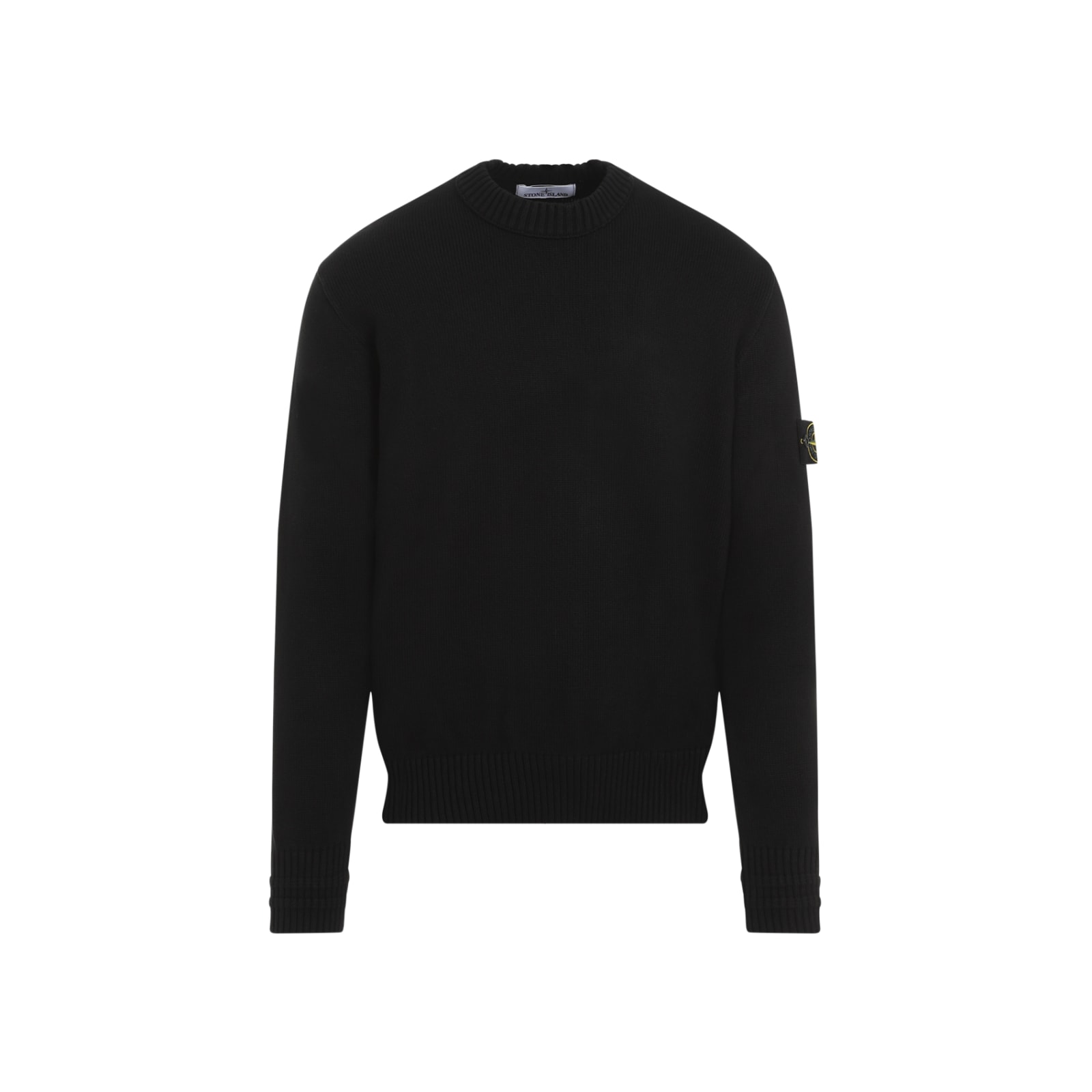 STONE ISLAND COTTON SWEATER 