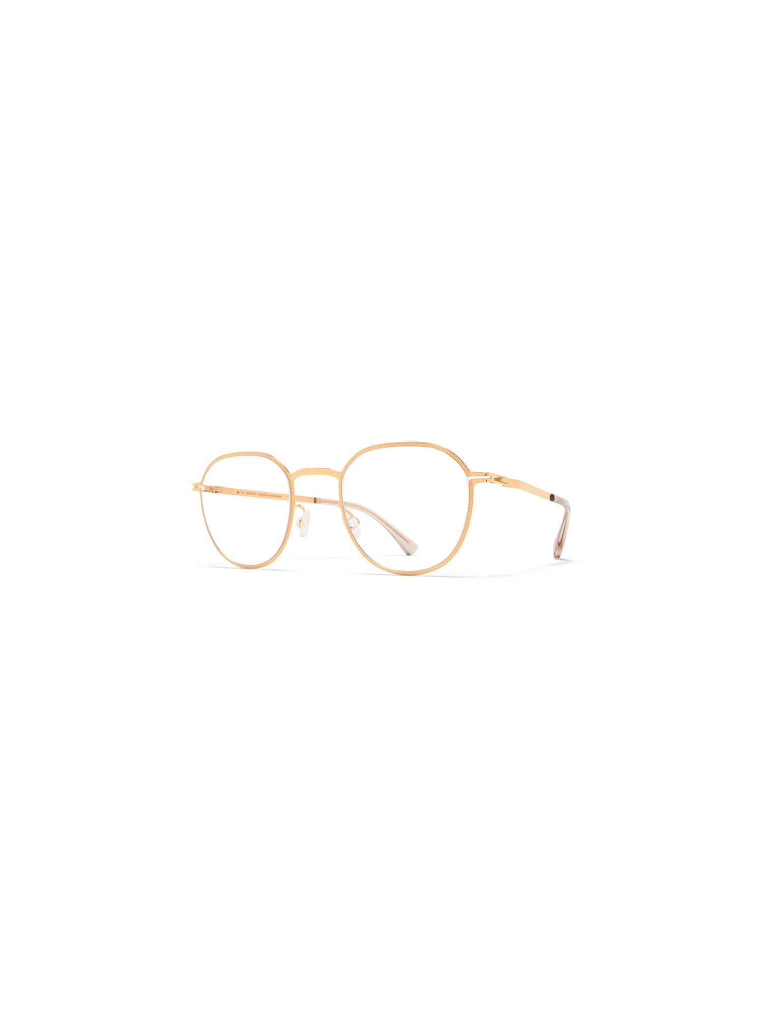 Shop Mykita Talvi Sunglasses In Glossygold Clear