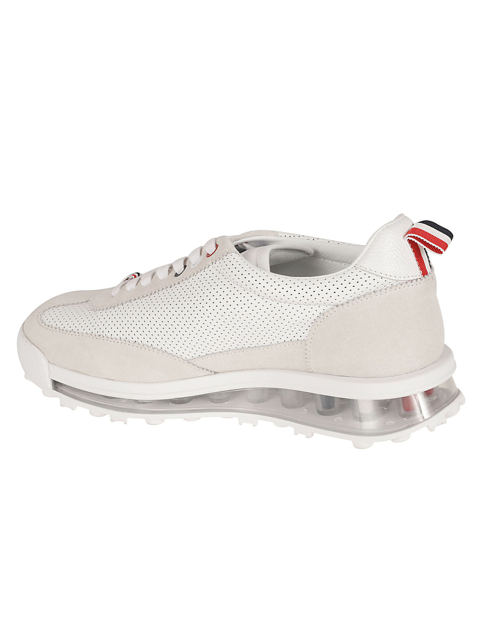 Thom Browne Runner Lace Loops Sneakers In Neutral