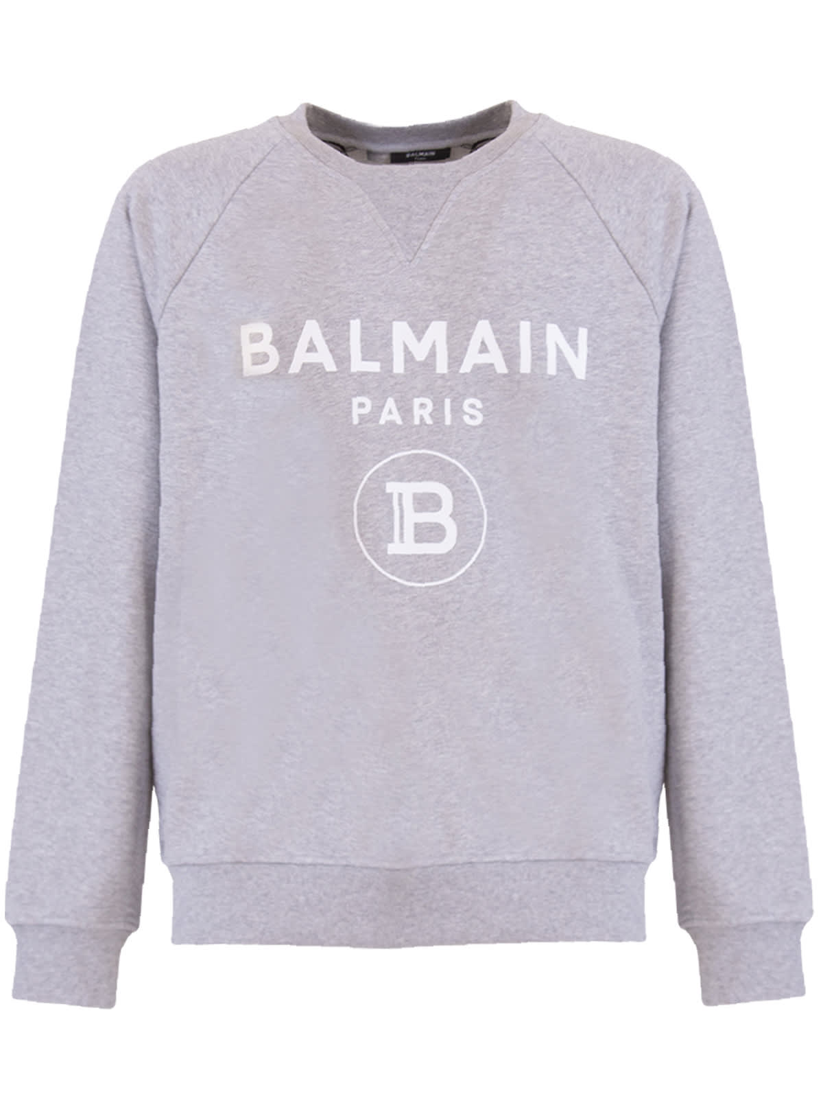Balmain Logo-print Long-sleeve Sweatshirt