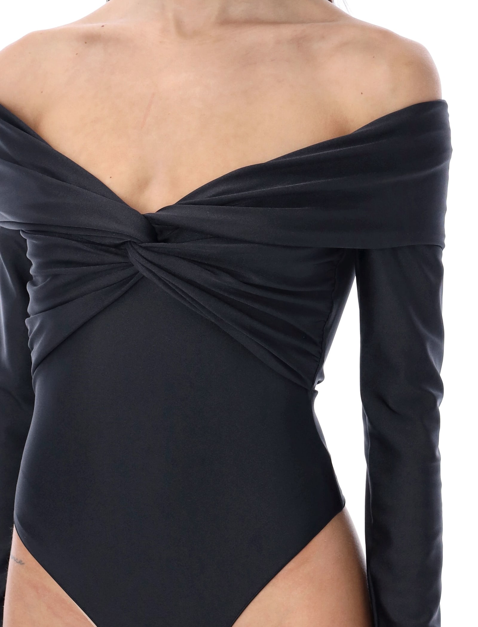 Shop The Andamane Kendall Bodysuit In Black