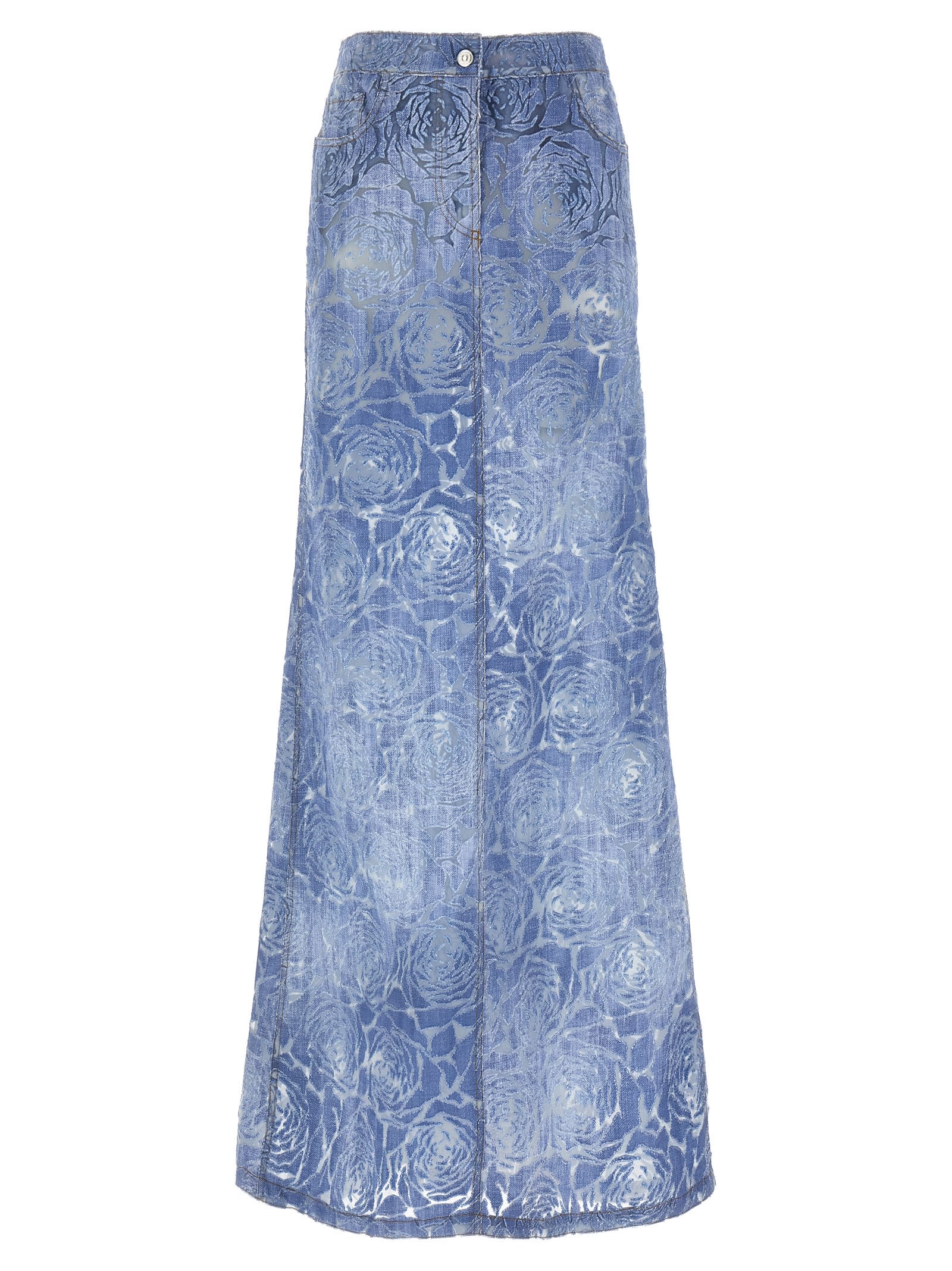 Maxi Devorè Skirt