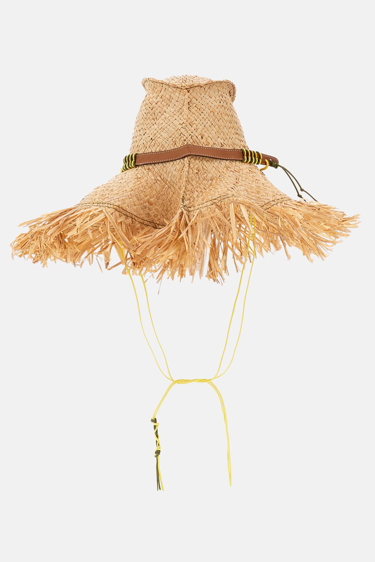 Cuba Lab Raffia Hat Patrizia Fabri X  In Brown