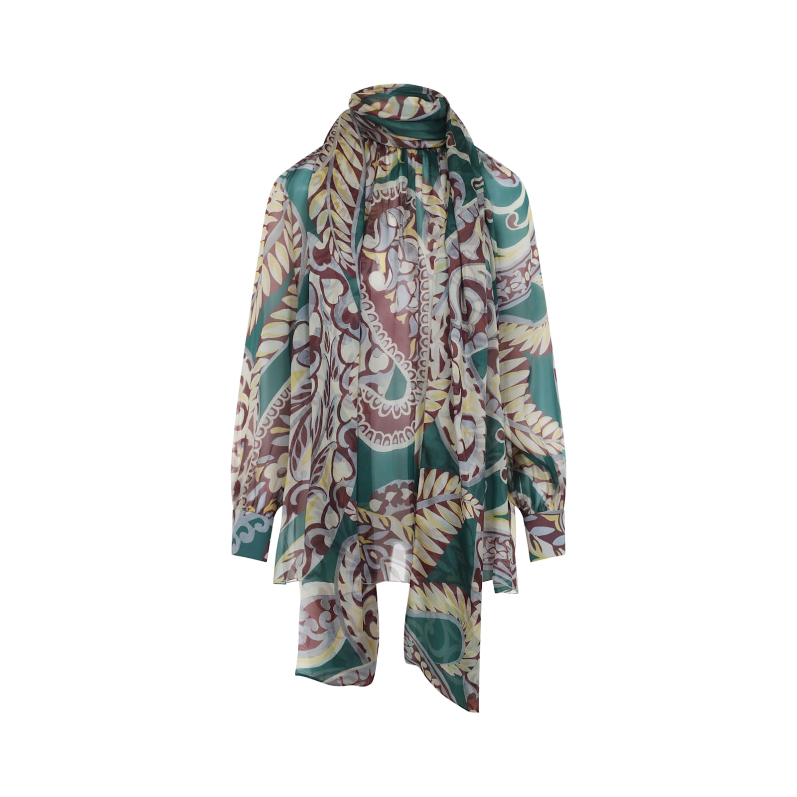 Etro Paisley Print Blouse Shirt And Blouse Multicolor In Multi