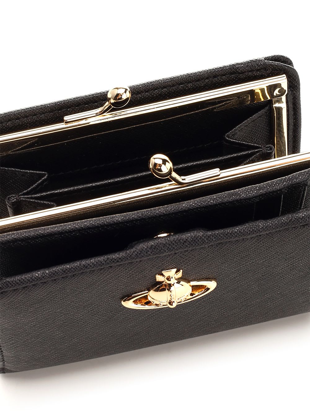 Shop Vivienne Westwood French Wallet In Black