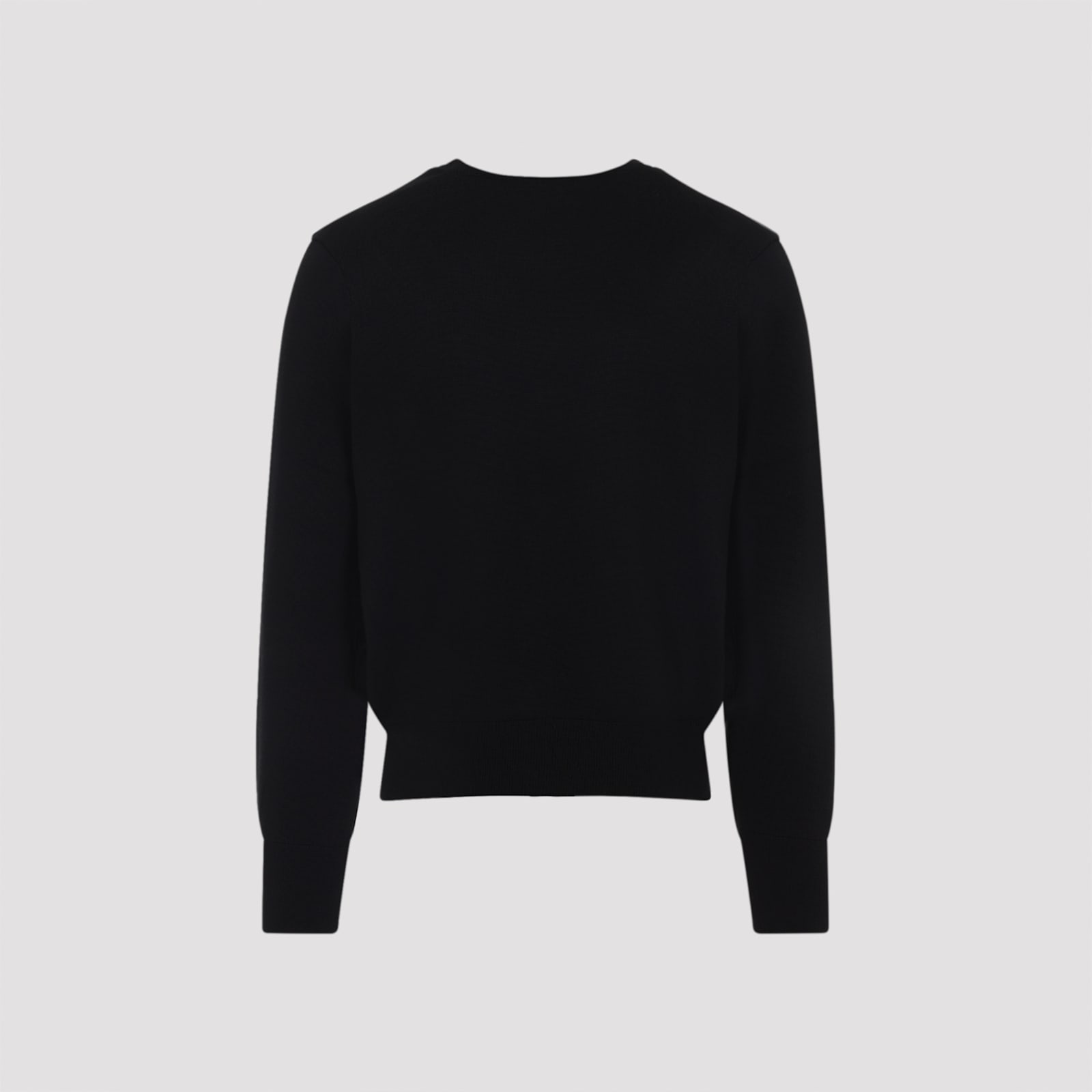 Ami Alexandre Mattiussi Ami Paris Men Ami De Coeur Cardigan In Black