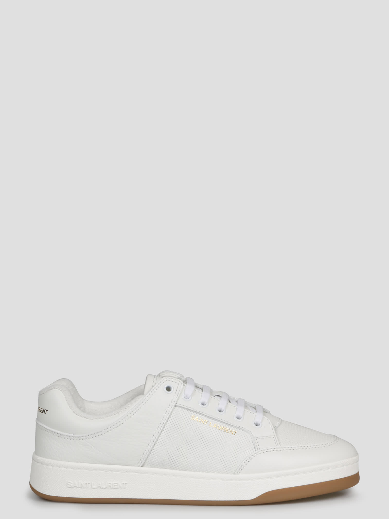 Saint Laurent Sl/61 Low-top Sneakers In White